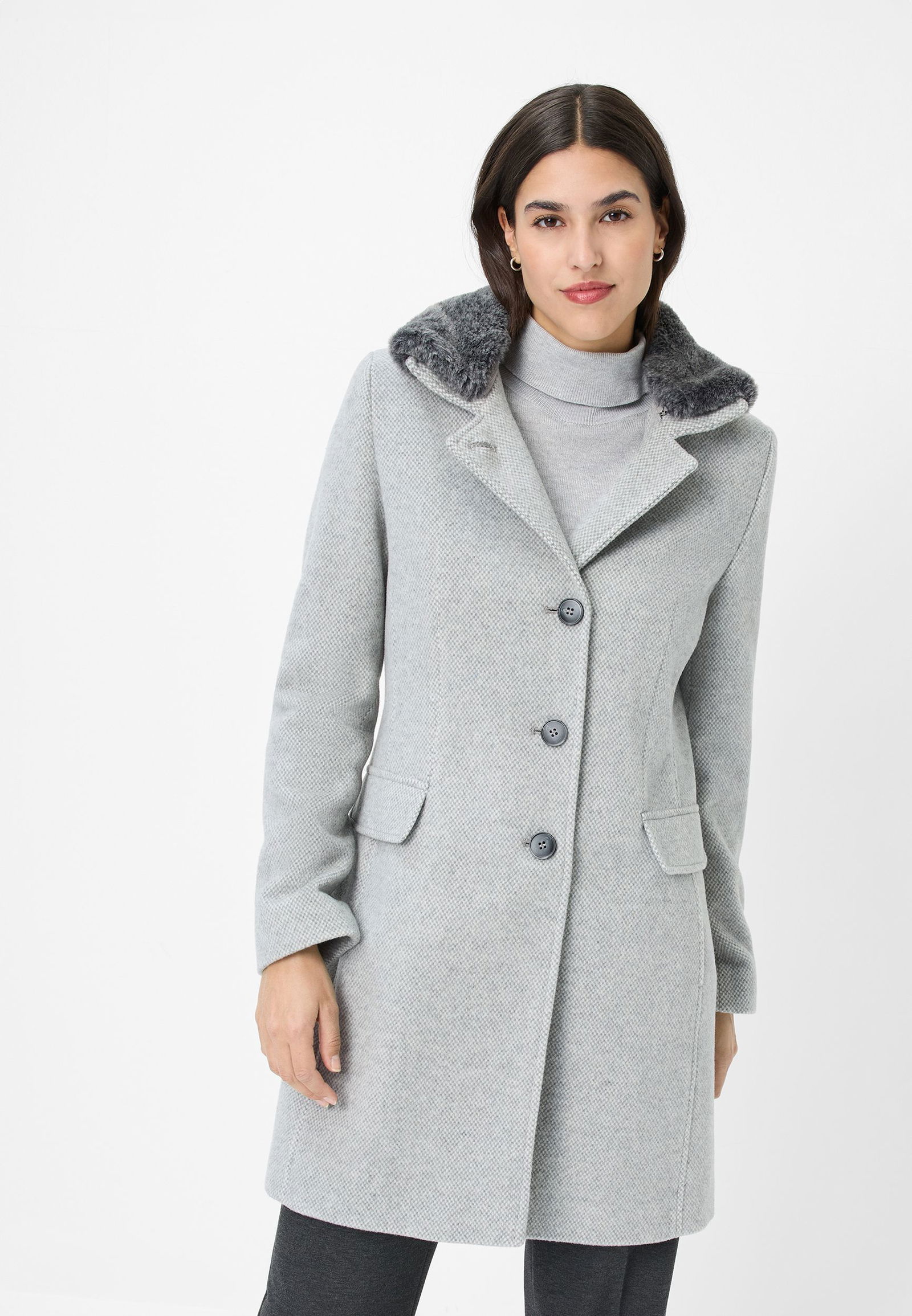 Fuchs & Schmitt |  Fuchs & Schmitt Wollkurzmantel  | 48 | 11507_7020