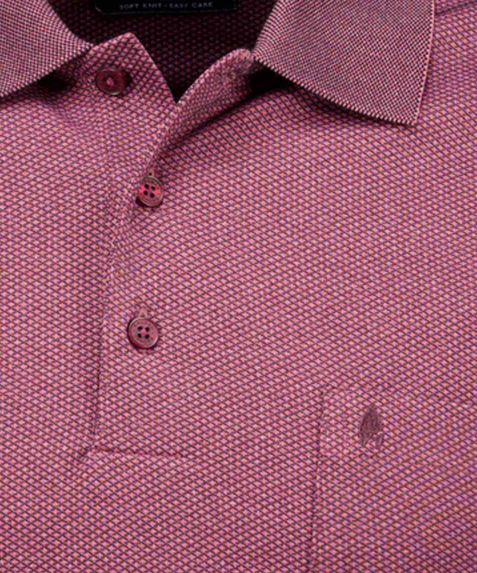 RAGMAN | RAGMAN Poloshirt | M | weinrot