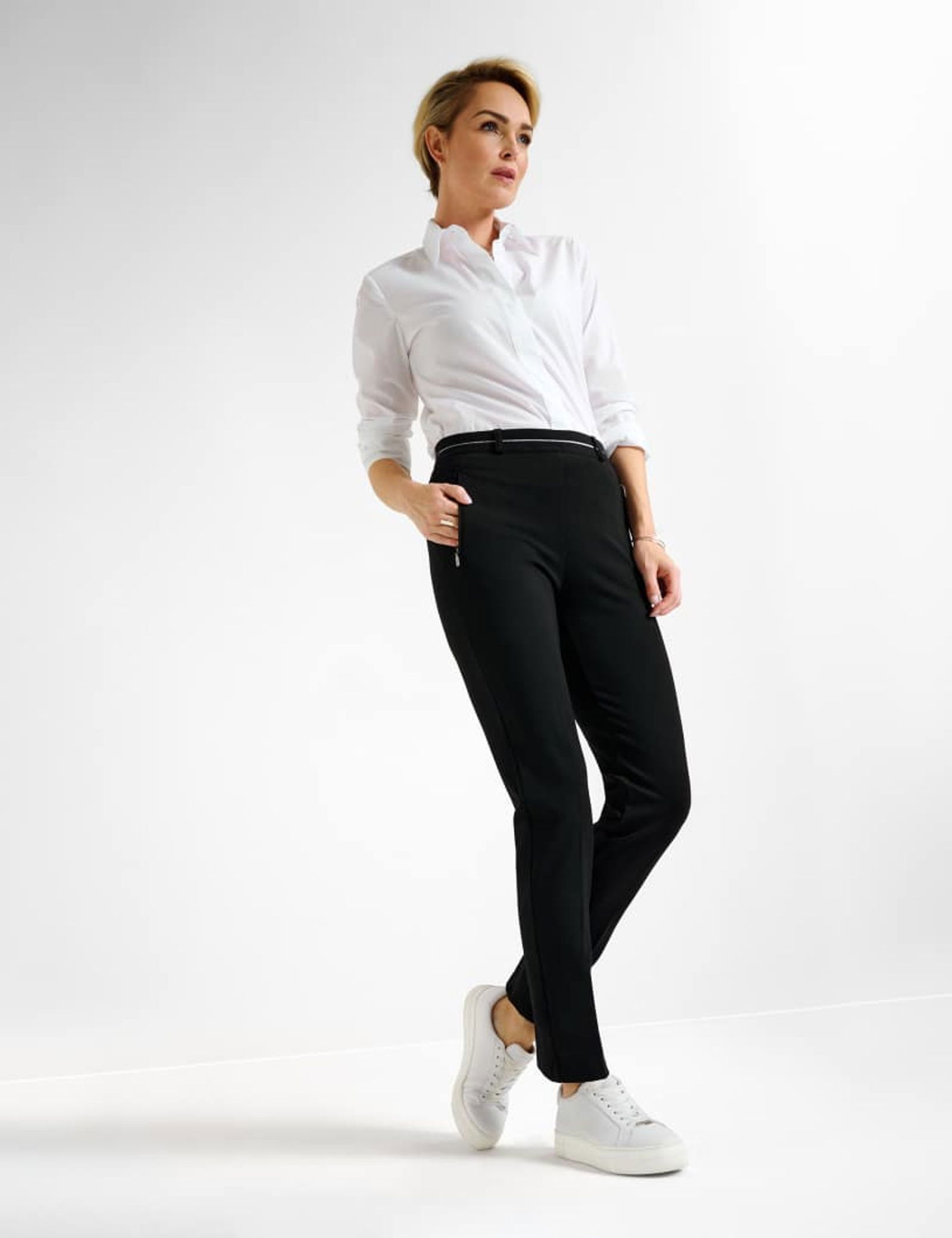 Raphaela by Brax | Raphaela by Brax Schlupfhose in Jersey-Qualität "Style Lillyth" | 21 | black