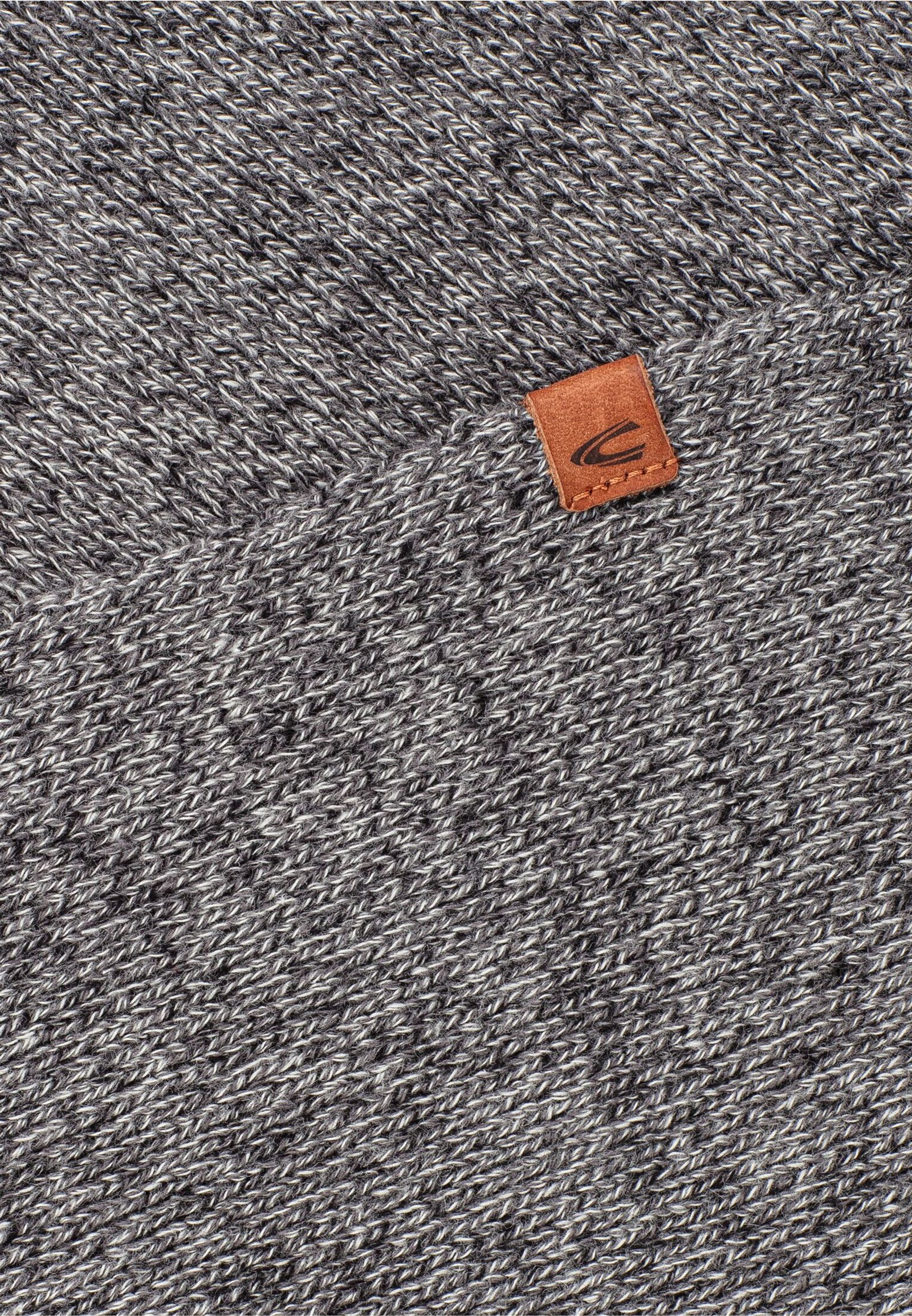 Camel Active |  Camel Active Strickschal aus reiner Baumwolle | OS | cold grey melange