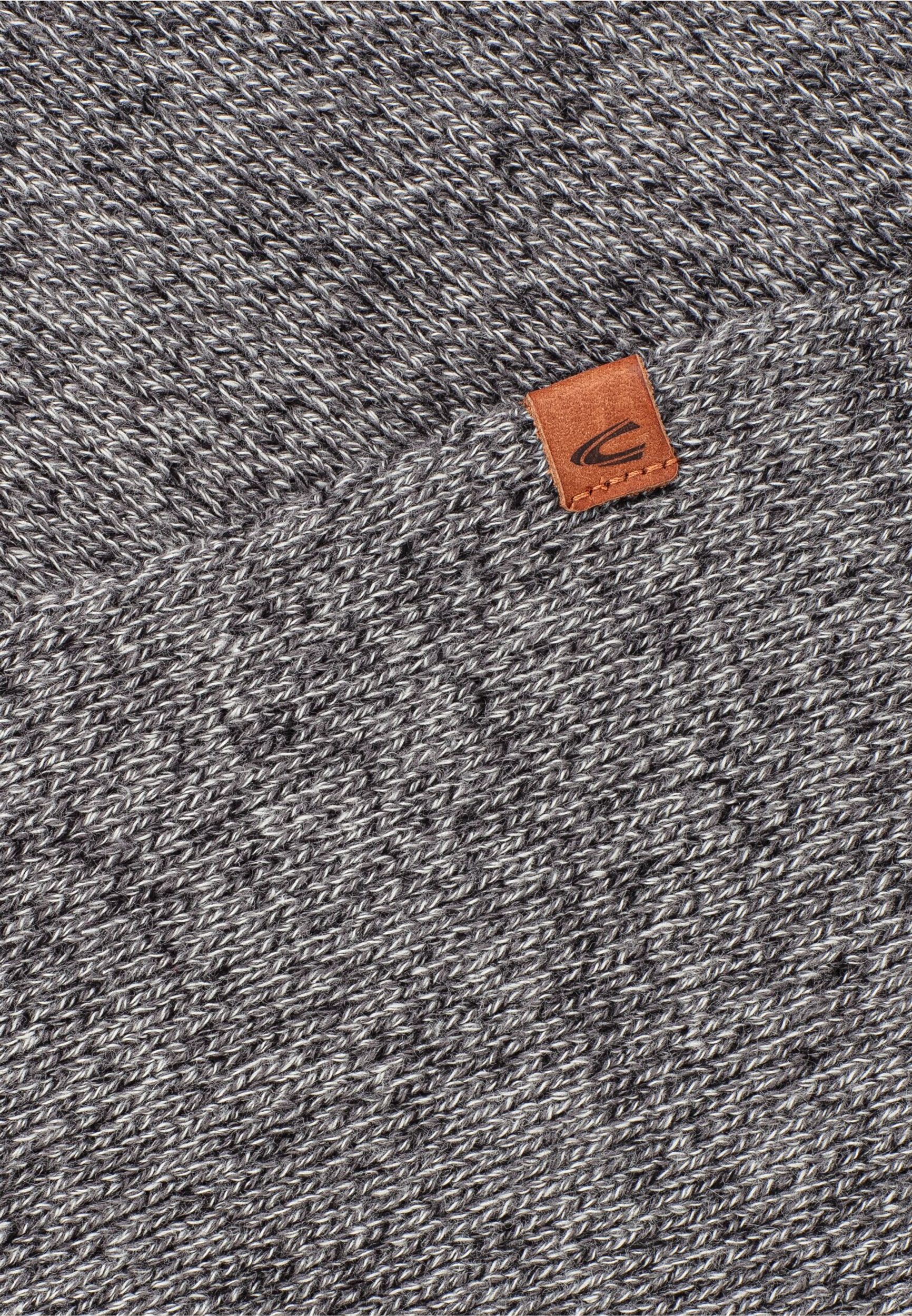 Camel Active |  Camel Active Strickschal aus reiner Baumwolle | OS | cold grey melange