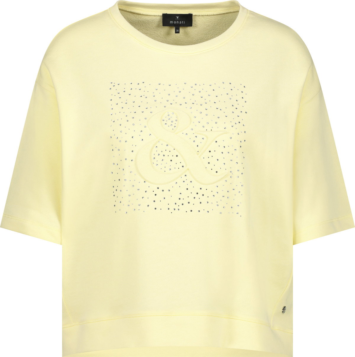 Sweatshirt, pastel yellow #1
