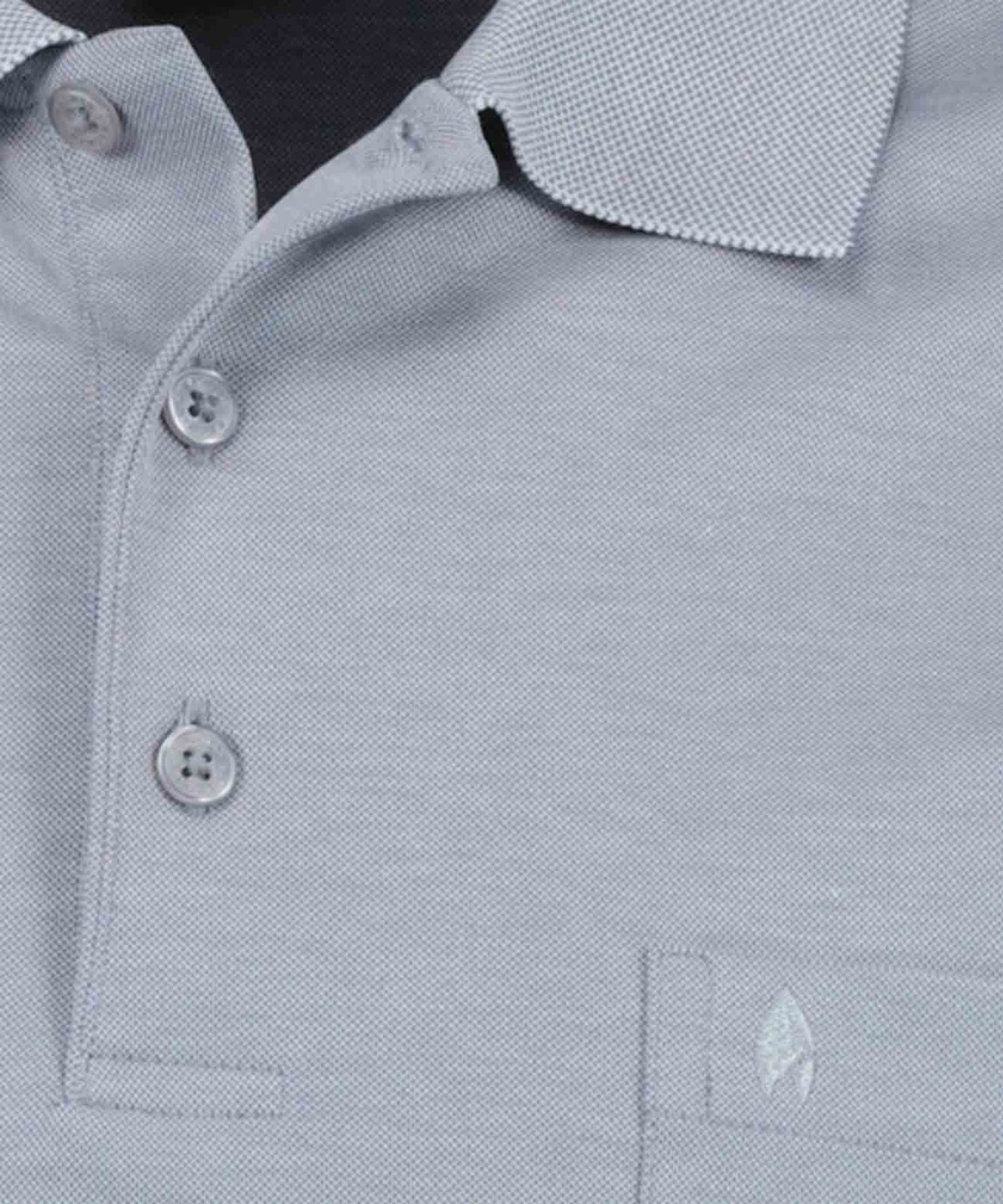 RAGMAN |  RAGMAN Poloshirt  | L | silbergrau