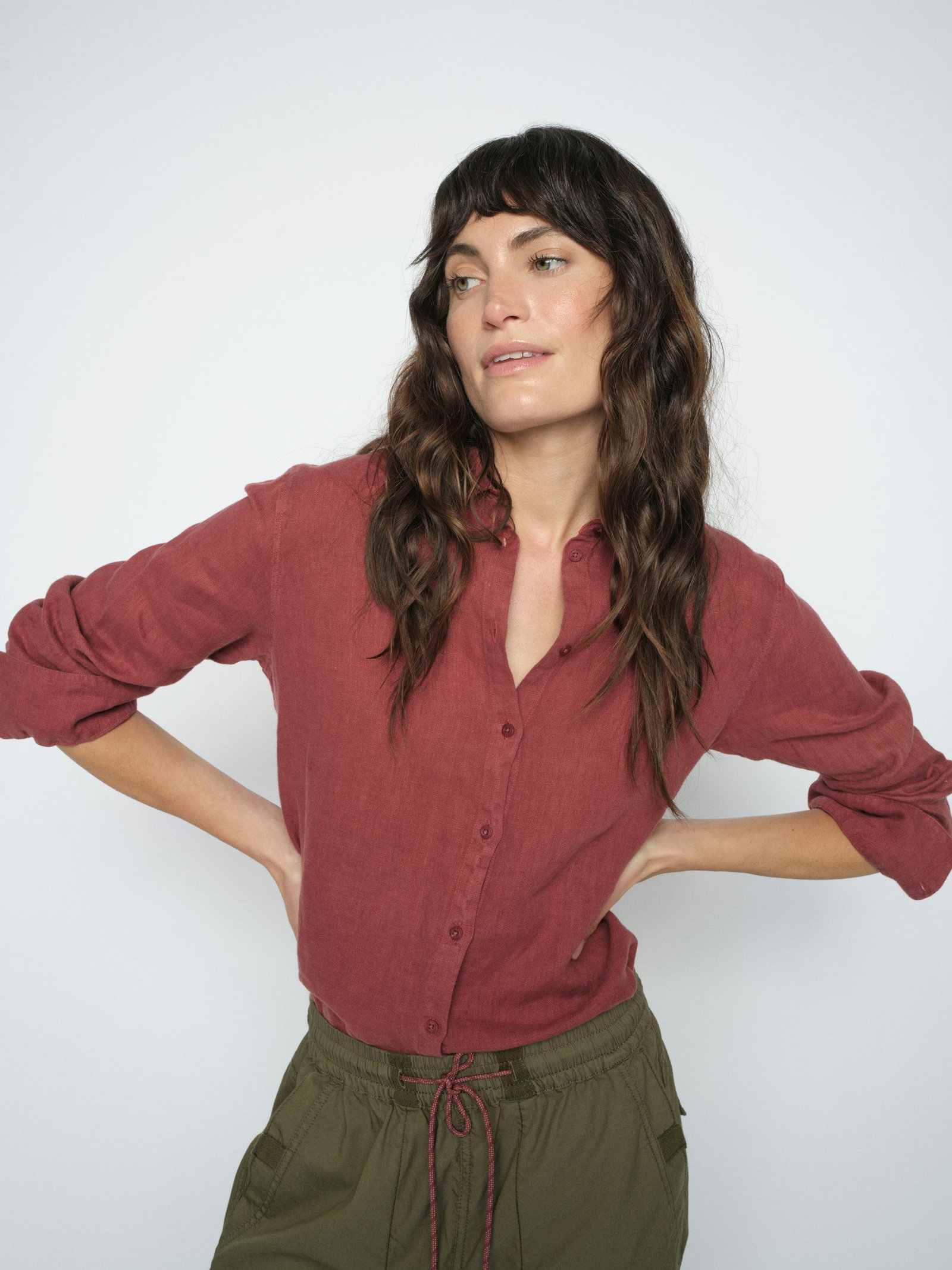 Mos Mosh |  Mos Mosh Bluse aus Leinen  | XL