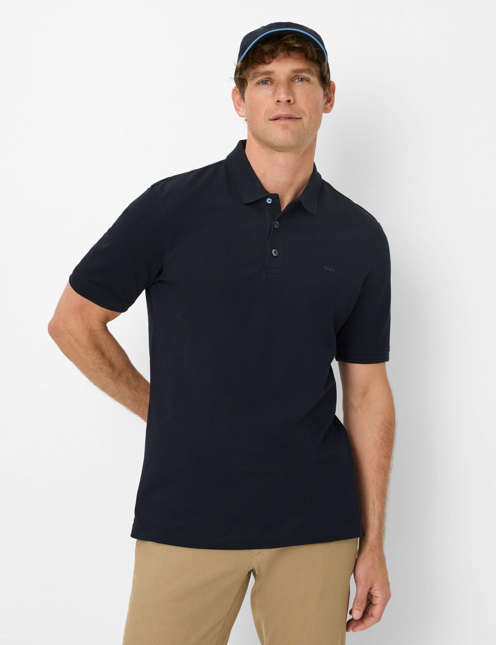 Brax |  Brax Poloshirt  | M | manhattan