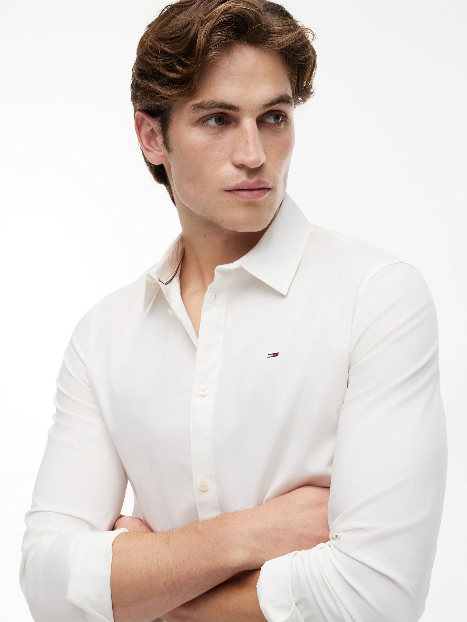 Tommy Jeans |  Tommy Jeans Hemd Regular Fit  | XXL | classic white