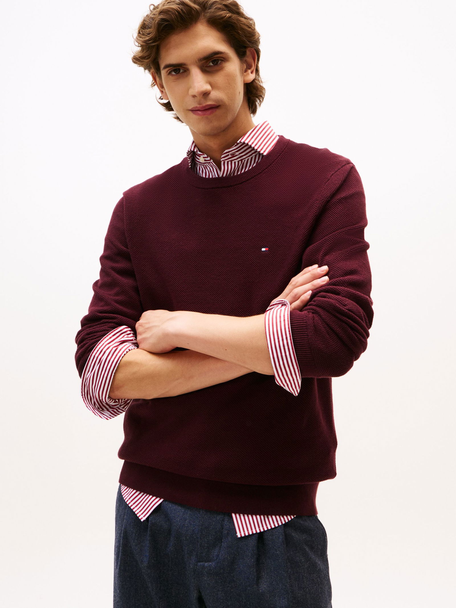 deep burgundy