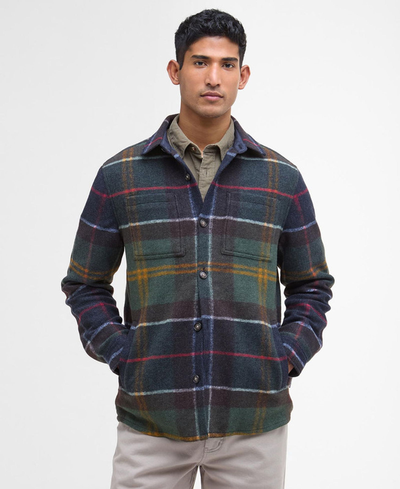  | Barbour Overshirt - Hemd | M | Classic Tartan