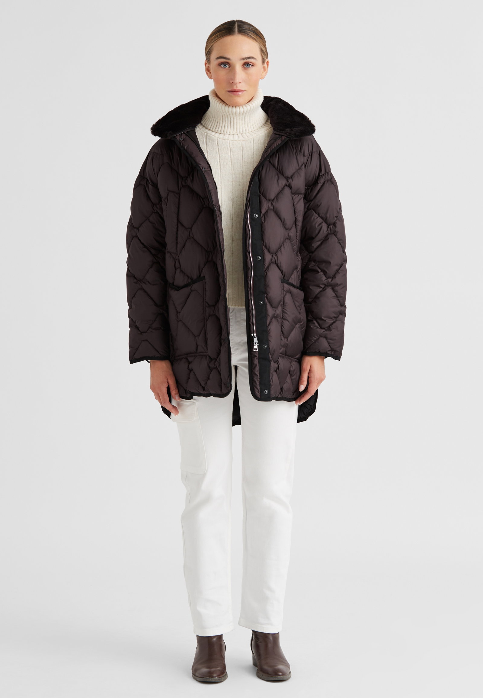 Milestone Steppjacke Parka MSOctavia #2