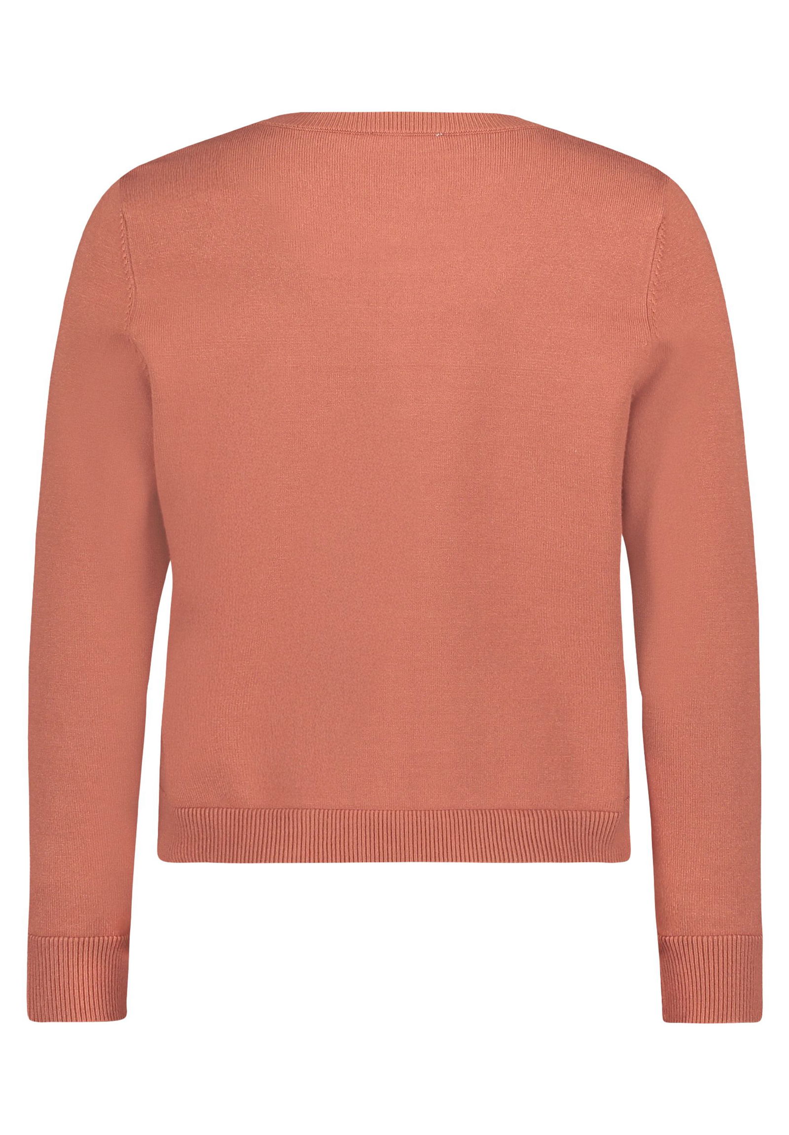 6ecd61e5a6f540883bbea878a9c30a90 | Strickjacke Kurz 1/1 Arm, Chutney | 42 | terra cotta