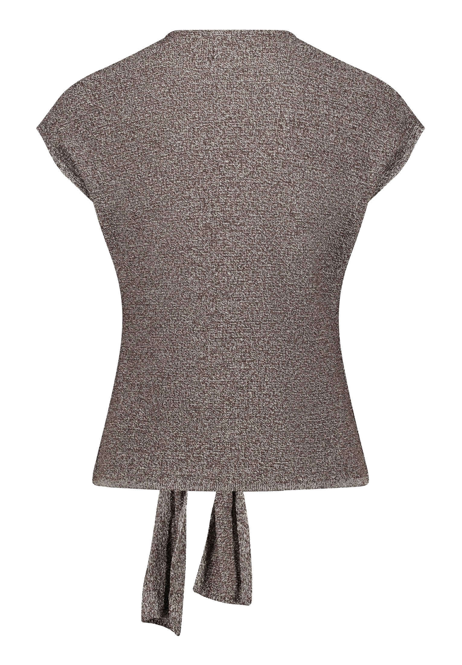 Shirt Kurz 1/2 Arm, Brown Melange #2