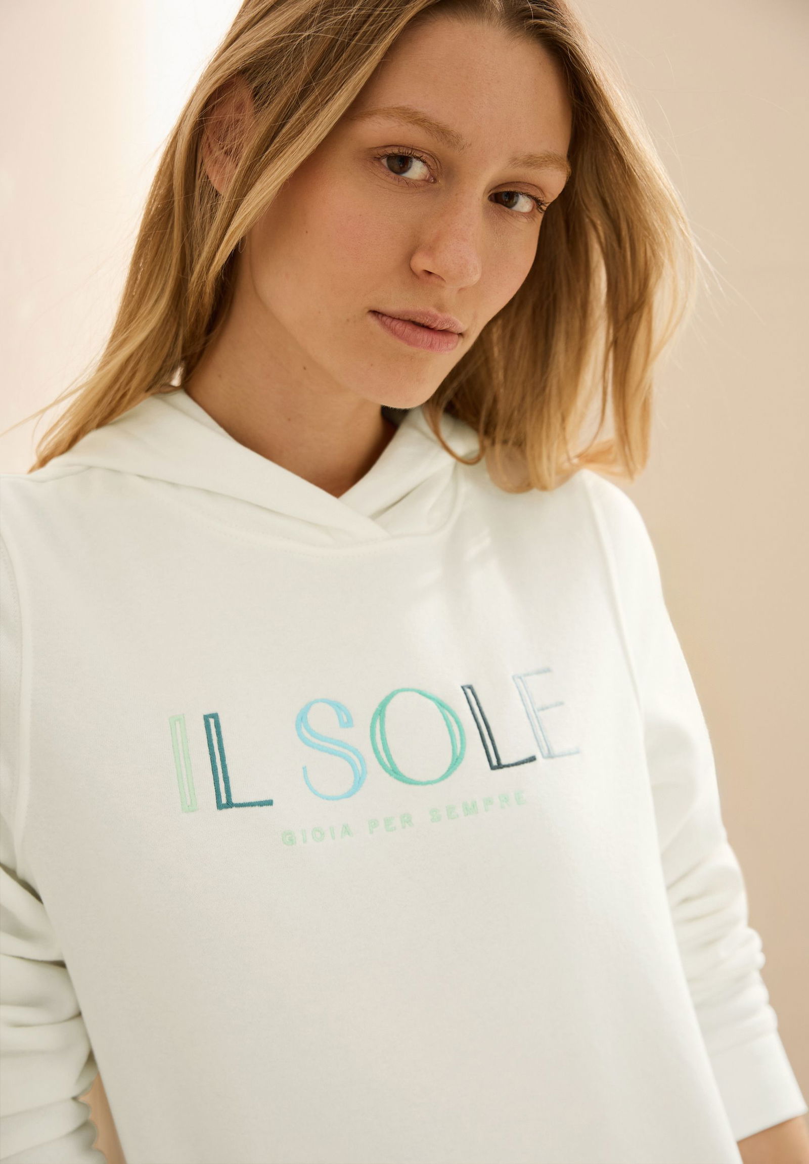 CECIL | CECIL Sweatshirt | XL | vanilla white