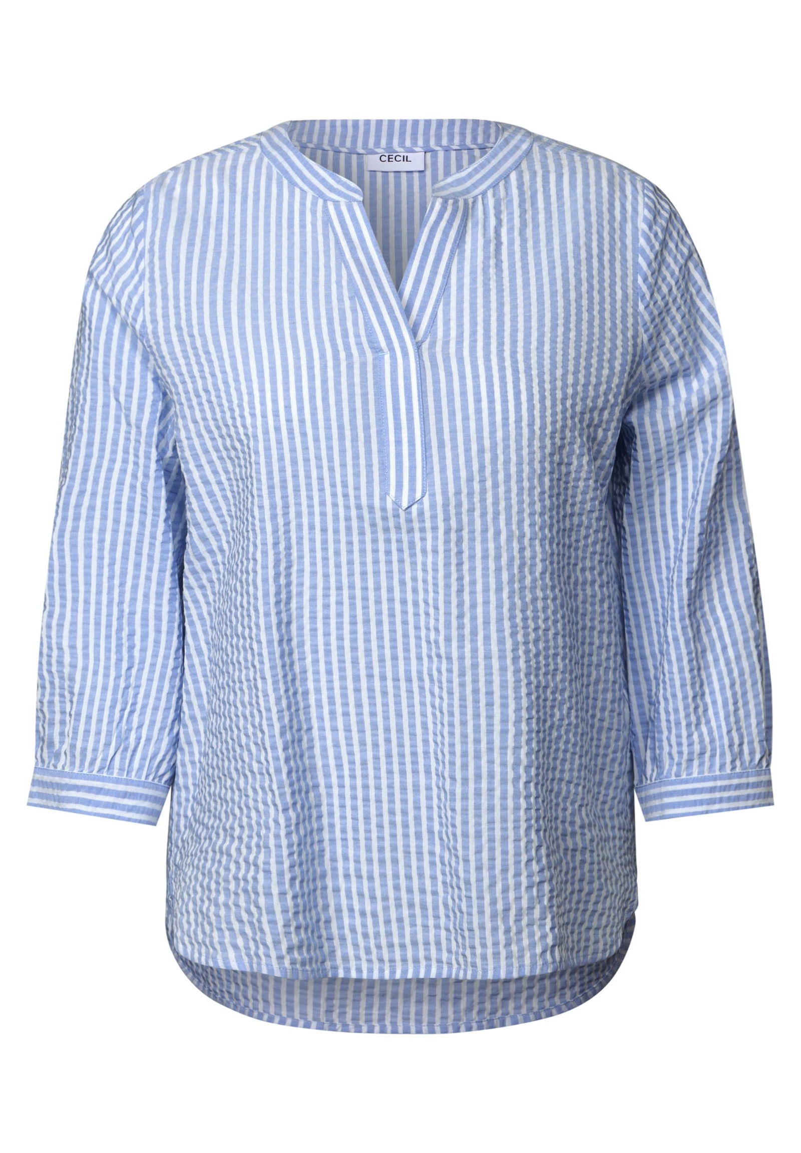 244ff05a35628478789124153c383435 CECIL | CECIL Druckbluse | M | blouse blue