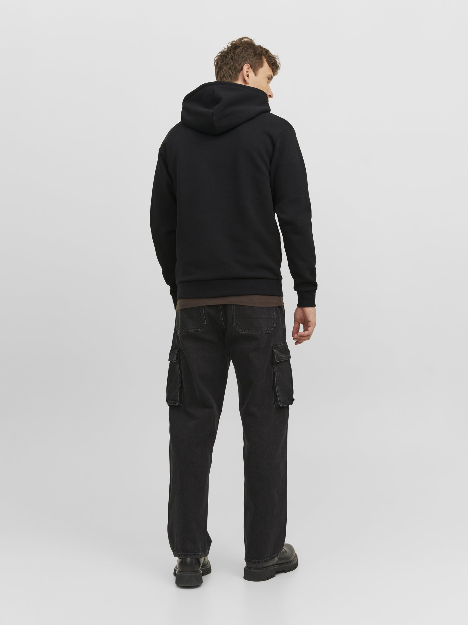 JJEBRADLEY SWEAT ZIP HOOD NOOS, Black #2