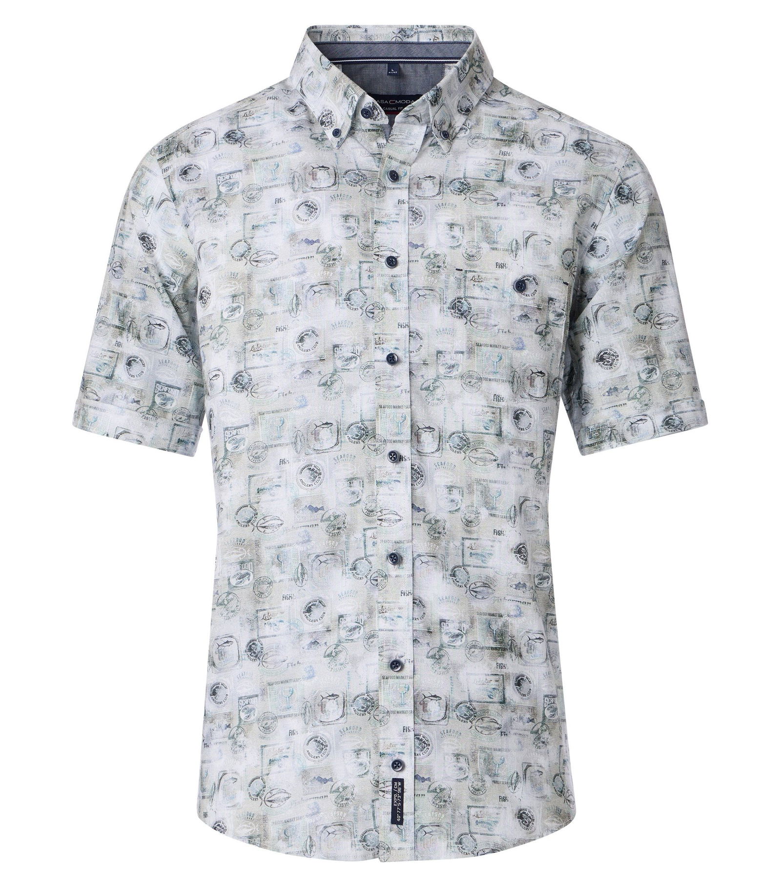 94f1dbe4bb58b11fbbefc646d3834eee Casa Moda |  Freizeithemd Kurzarm | 3XL | beige