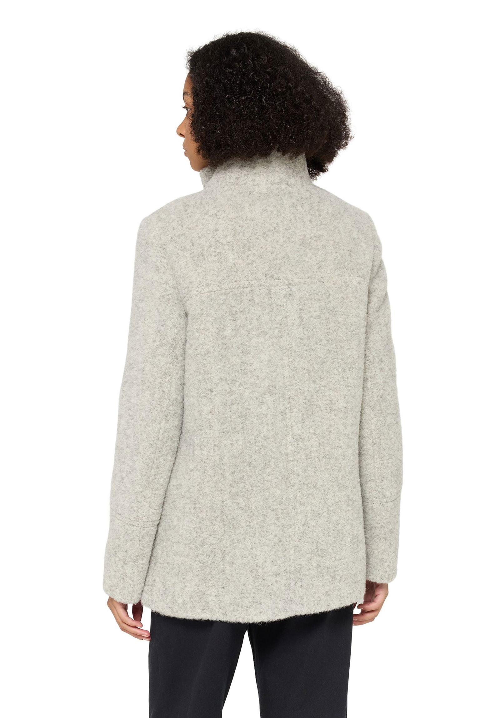 Saint Jacques |  Saint Jacques Wolljacke  | 36 | light silver melange