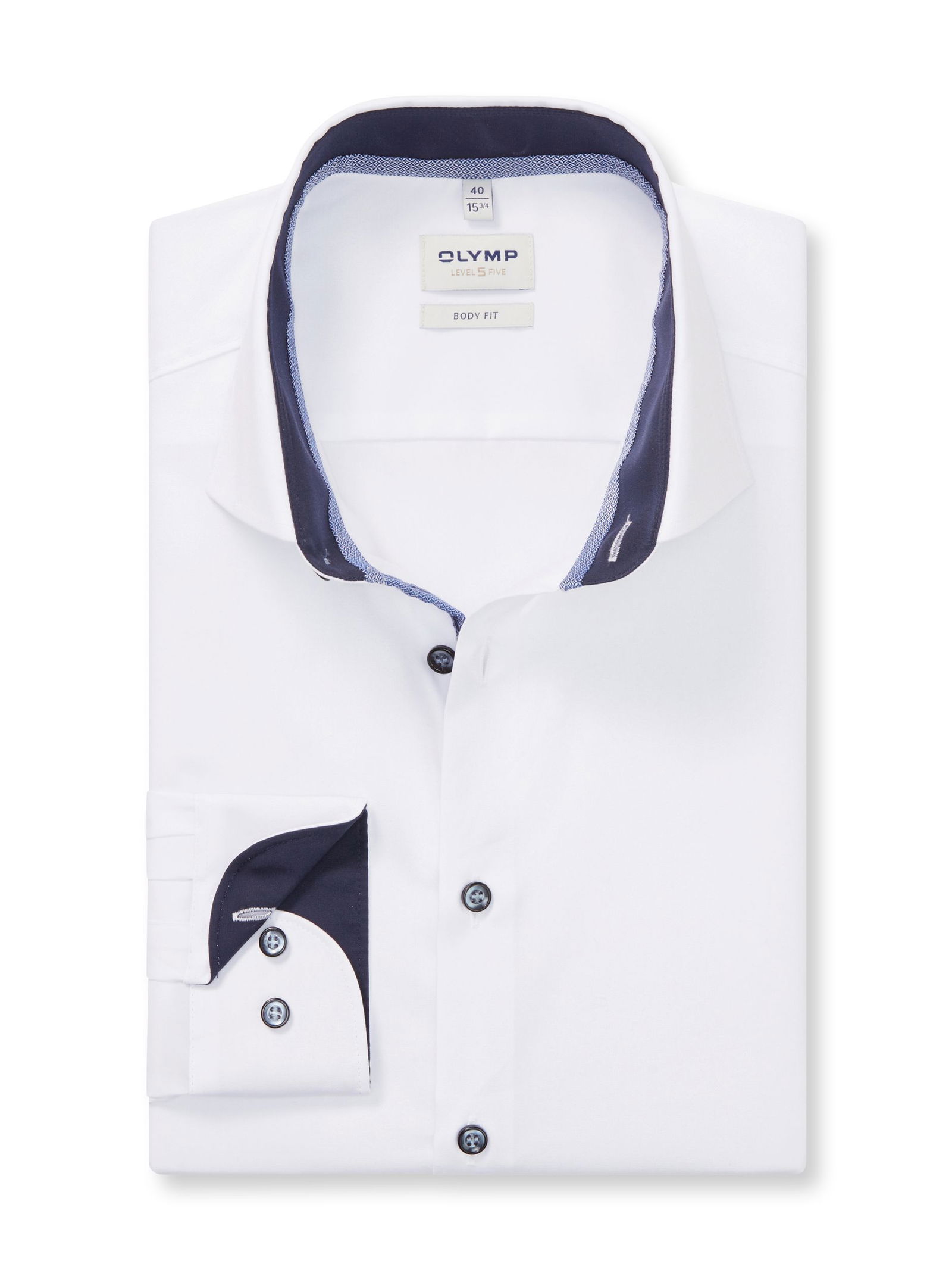 Olymp |  Olymp Hemd Modern Fit  | 39 | weiß