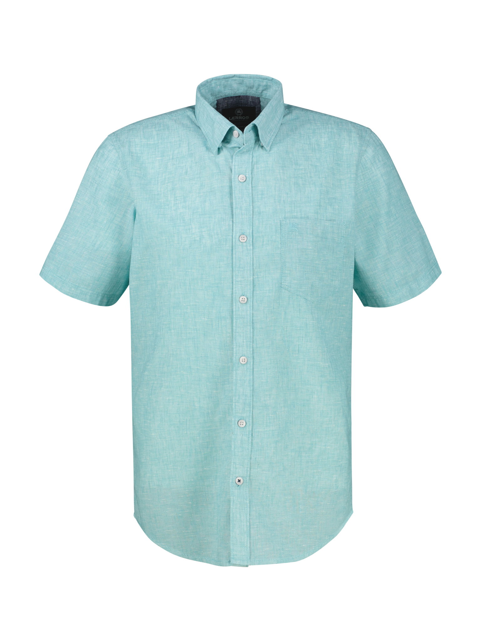 HEMD 1/2 ARM, REEF BLUE #1
