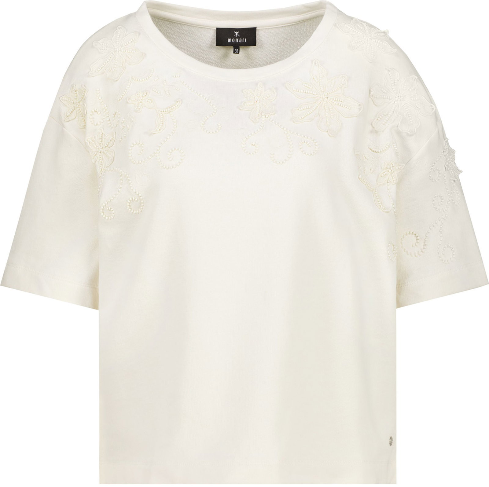 Monari |  Sweatshirt, marble | 36 | moon
