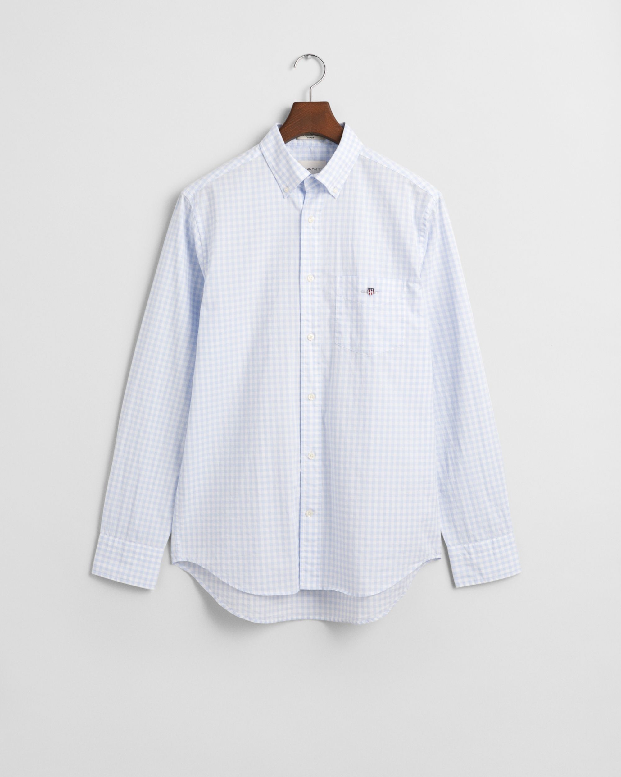 Gant |  Gant Hemd Regular Fit  | 4XL | light blue