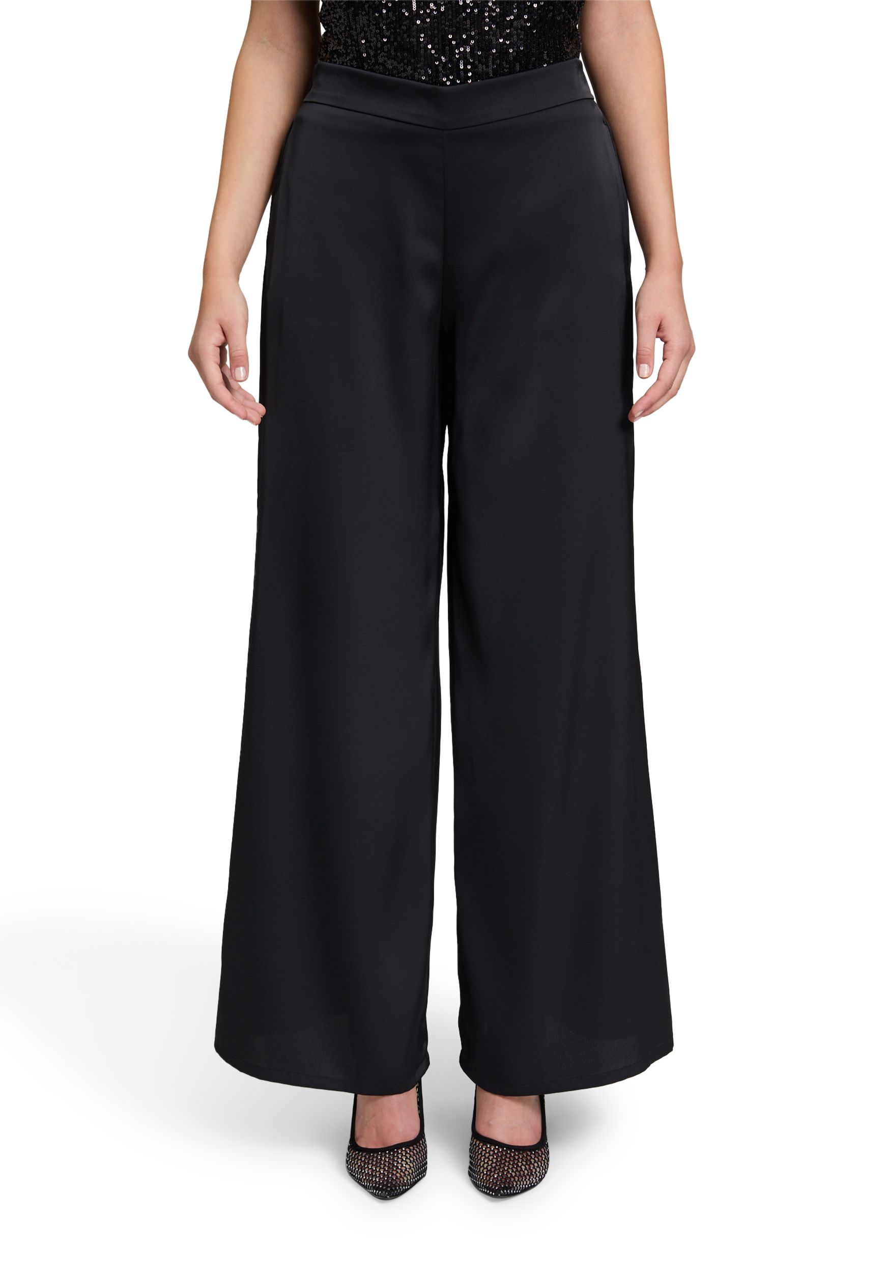 V by Vera Mont |  V by Vera Mont  Modern fit Hose | 38 | schwarz