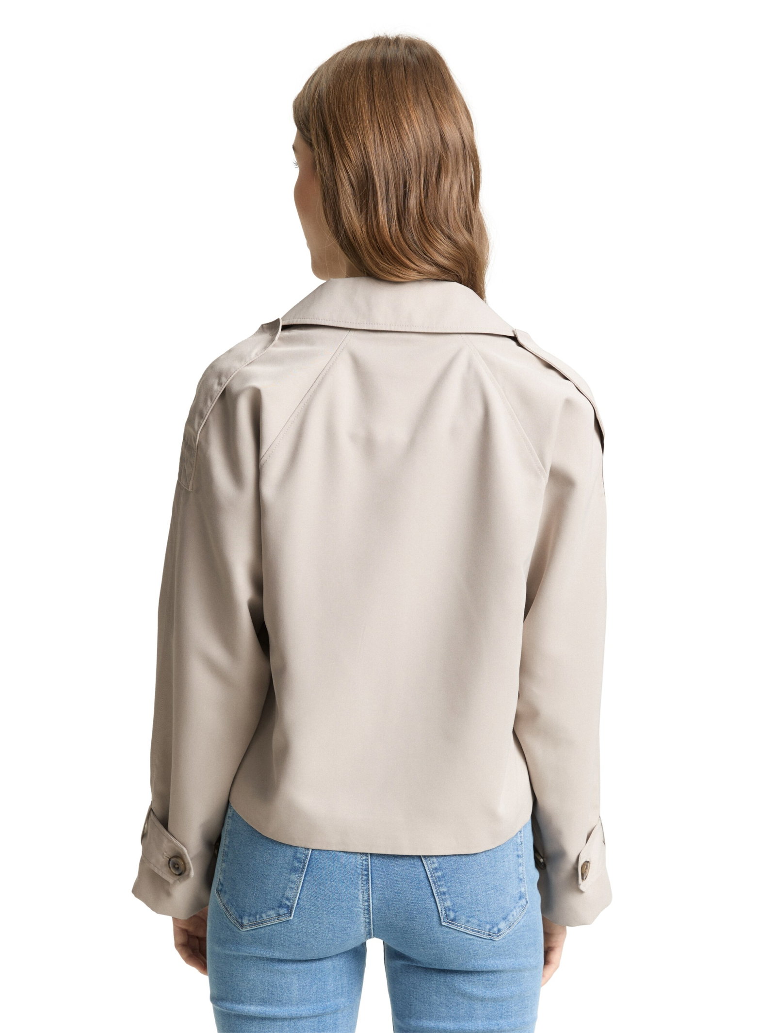 short trenchcoat, cloud grey #4