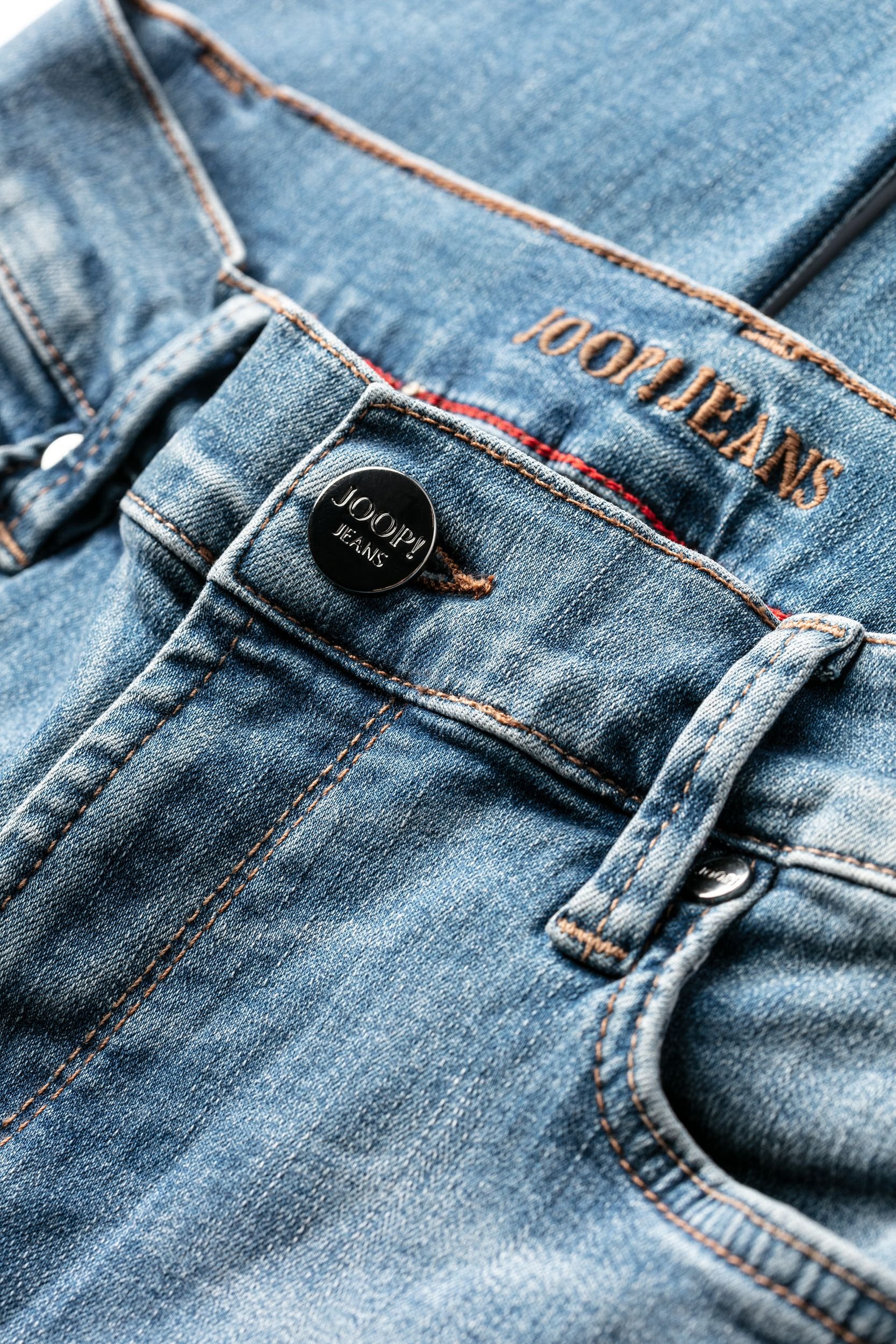 Joop Slim-Jeans Sol in medium Blue Washed