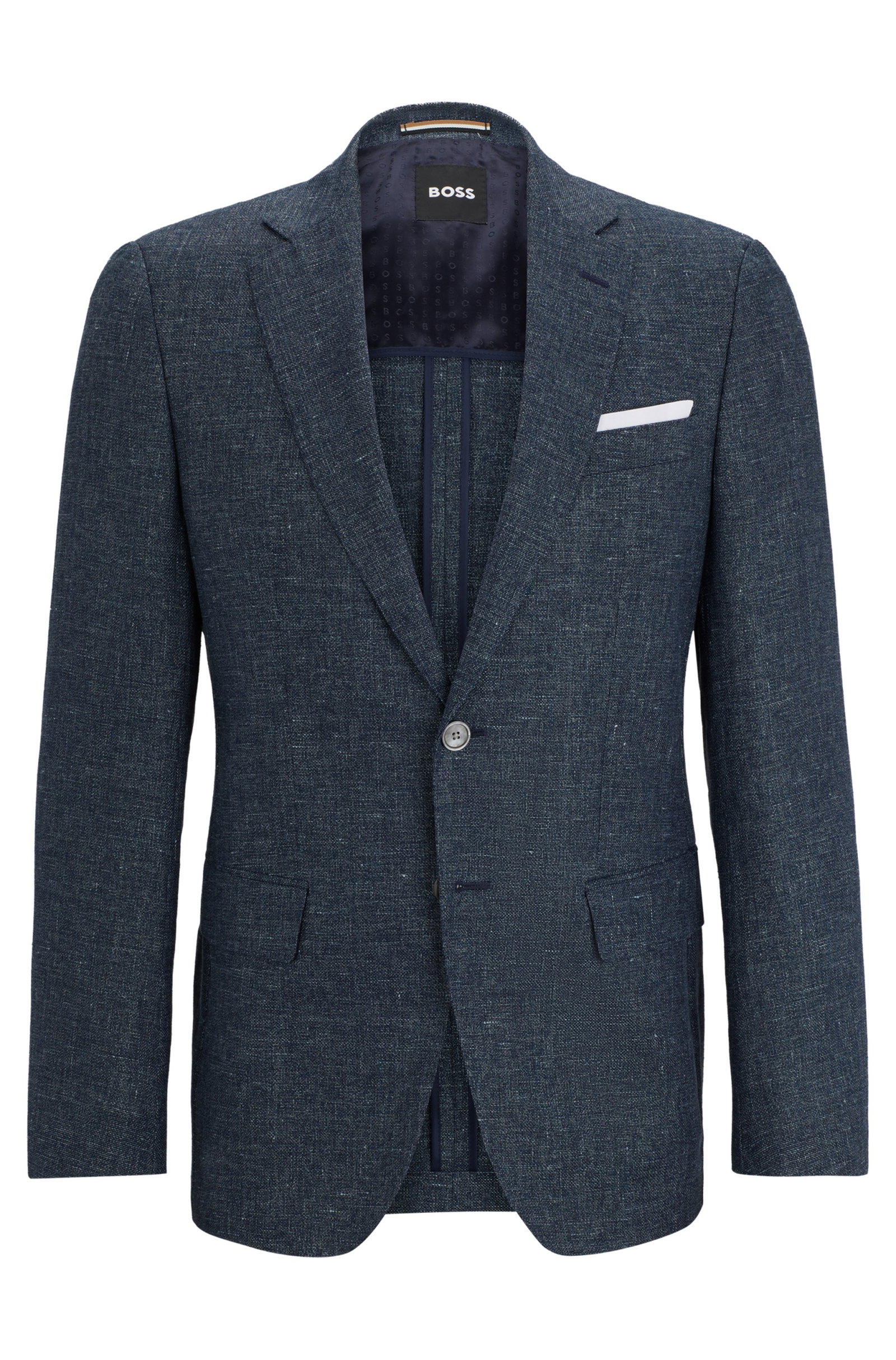 BOSS Gemustertes Slim-Fit Sakko "H-Hutson" #1