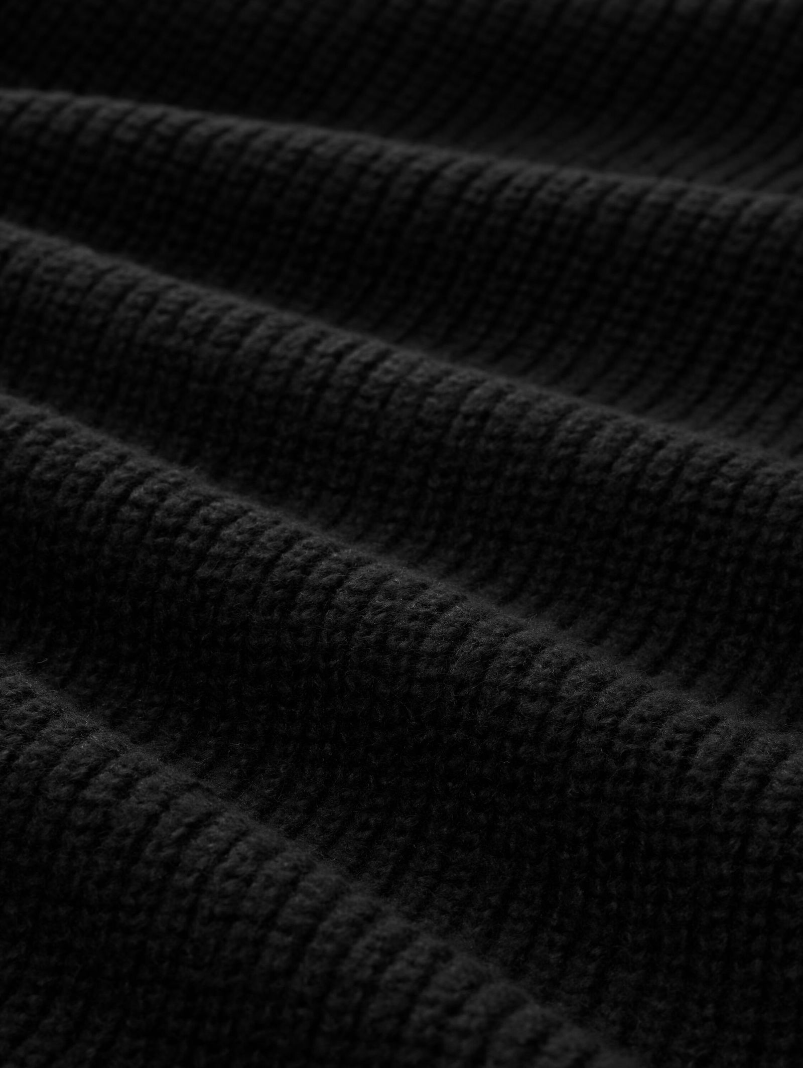 Tom Tailor |  Kleid mit Ripp-Struktur | 44 | deep black