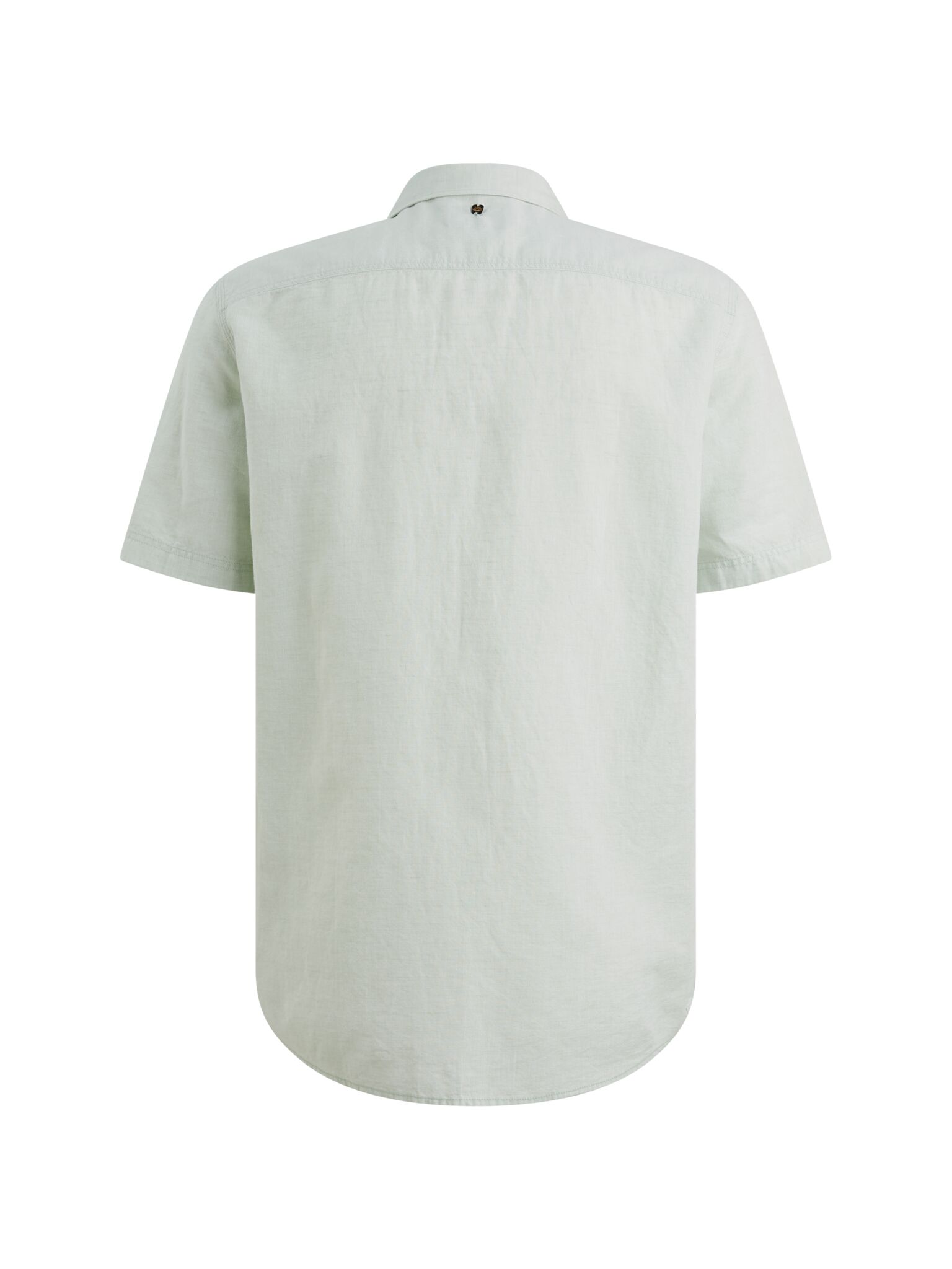 Short Sleeve Shirt 2 tone Cotton/L, Cameo Green #2