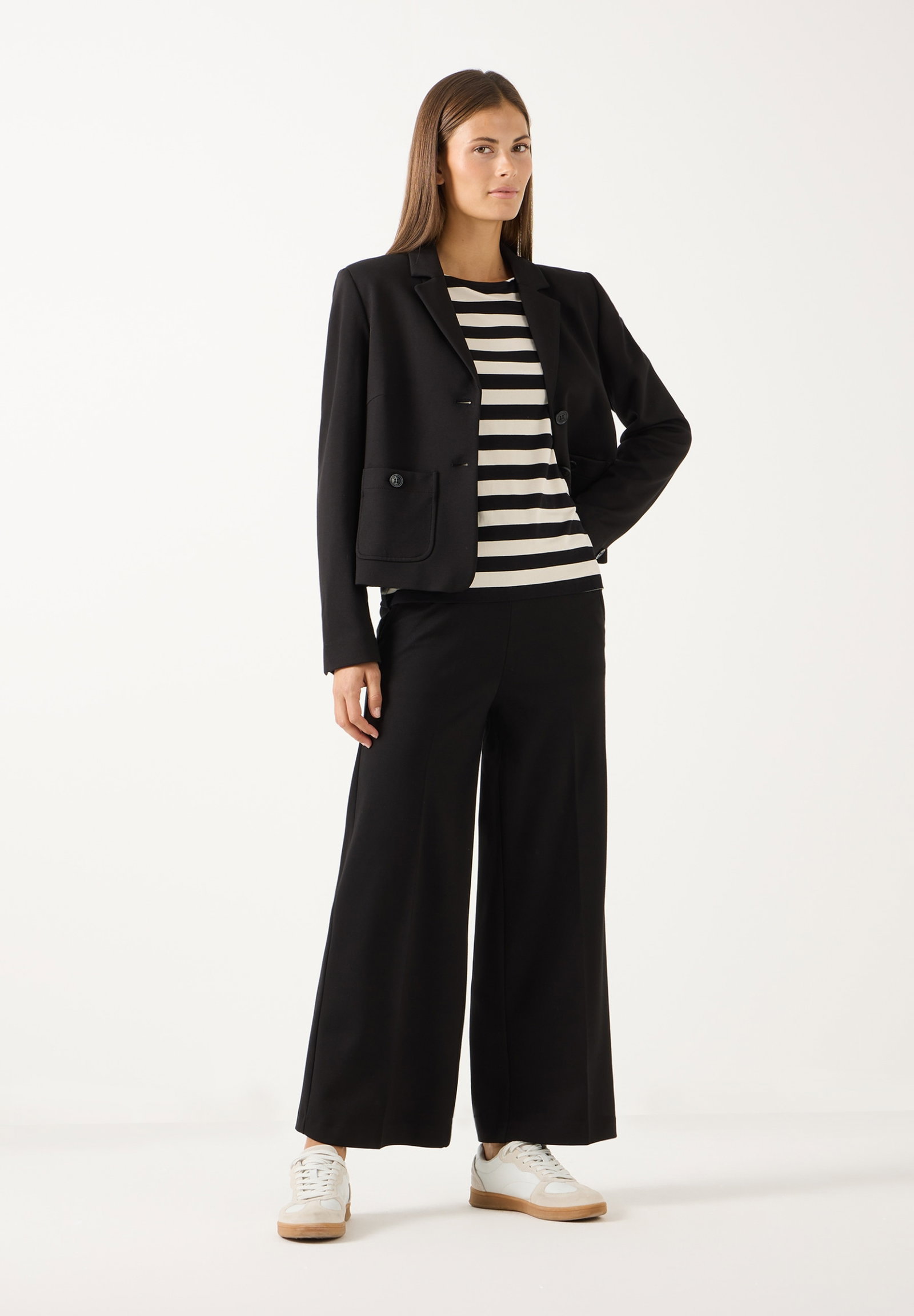 Fashion Jersey Blazer, black #4