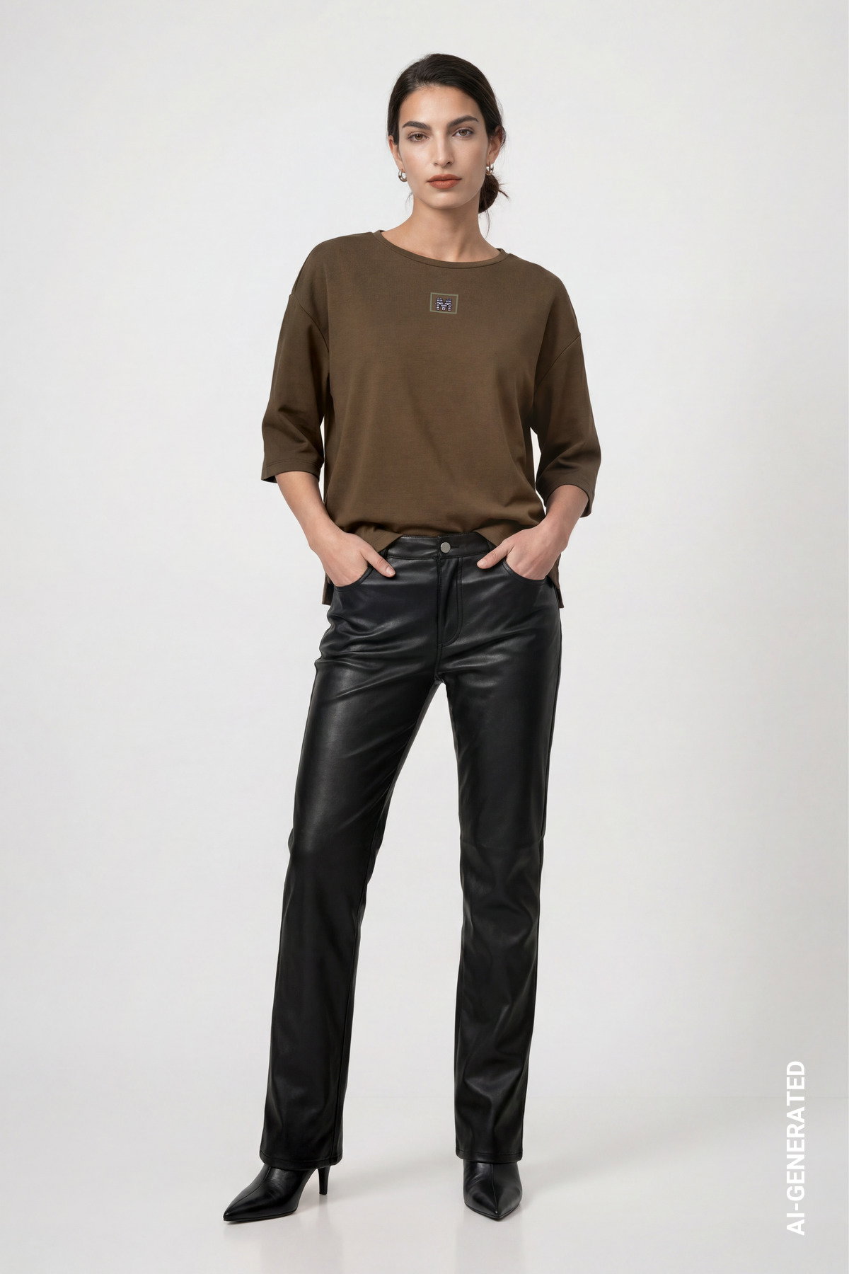 Pullover, olive #6