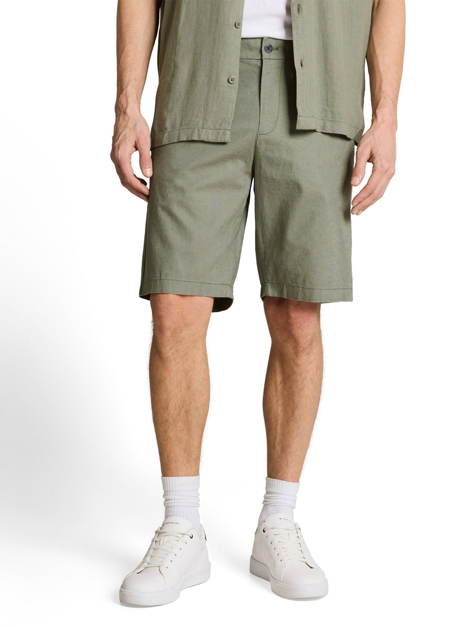 TTRELAXED Chino Shorts mit Leinenanteil #2