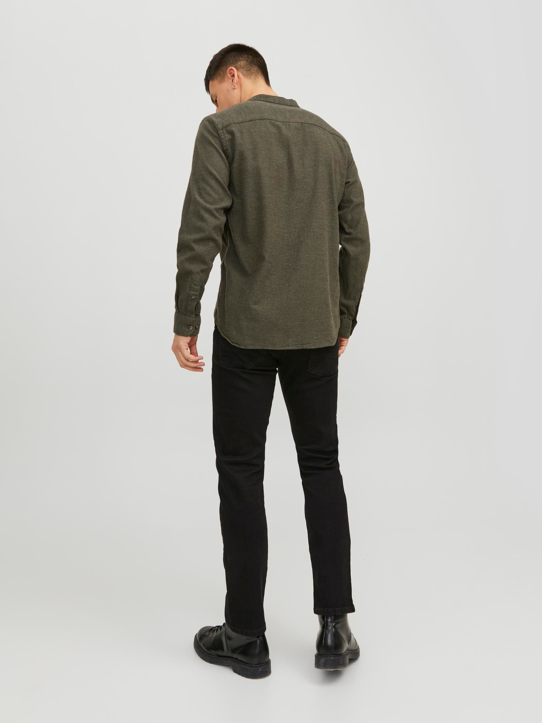 Jack&Jones |  Jack&Jones Hemd Super Slim Fit  | M | dunkelgrün