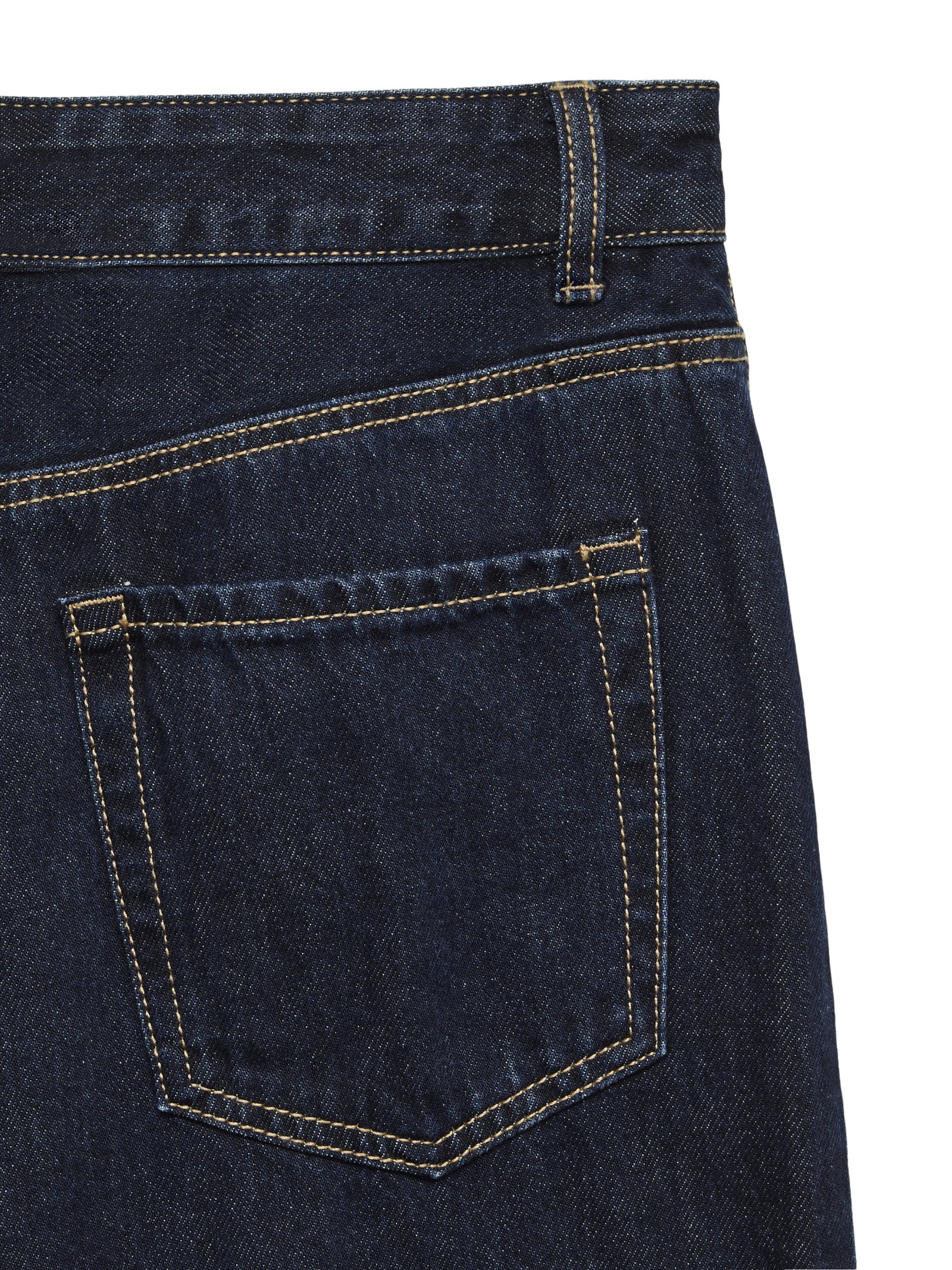 VMBILLIE HR BARREL ANK JEANS LI3191, Dark Blue Denim/RINSE #2
