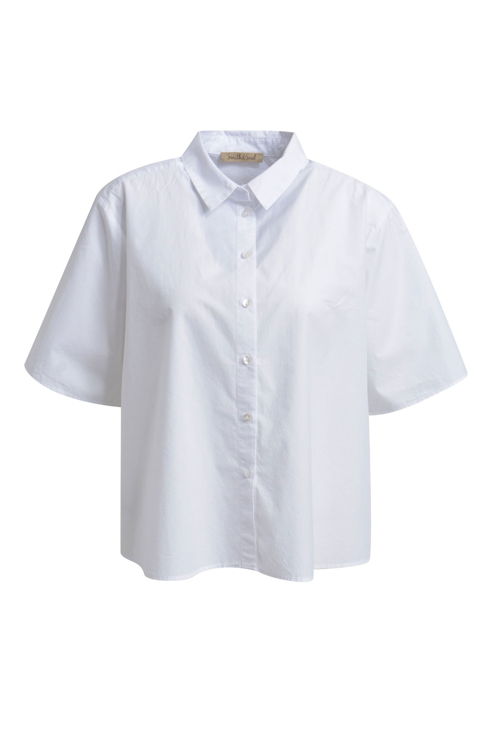 adbd8bbce81fff8a71191cdeb975b12e Smith&Soul |  Smith&Soul Shirt  | S | white