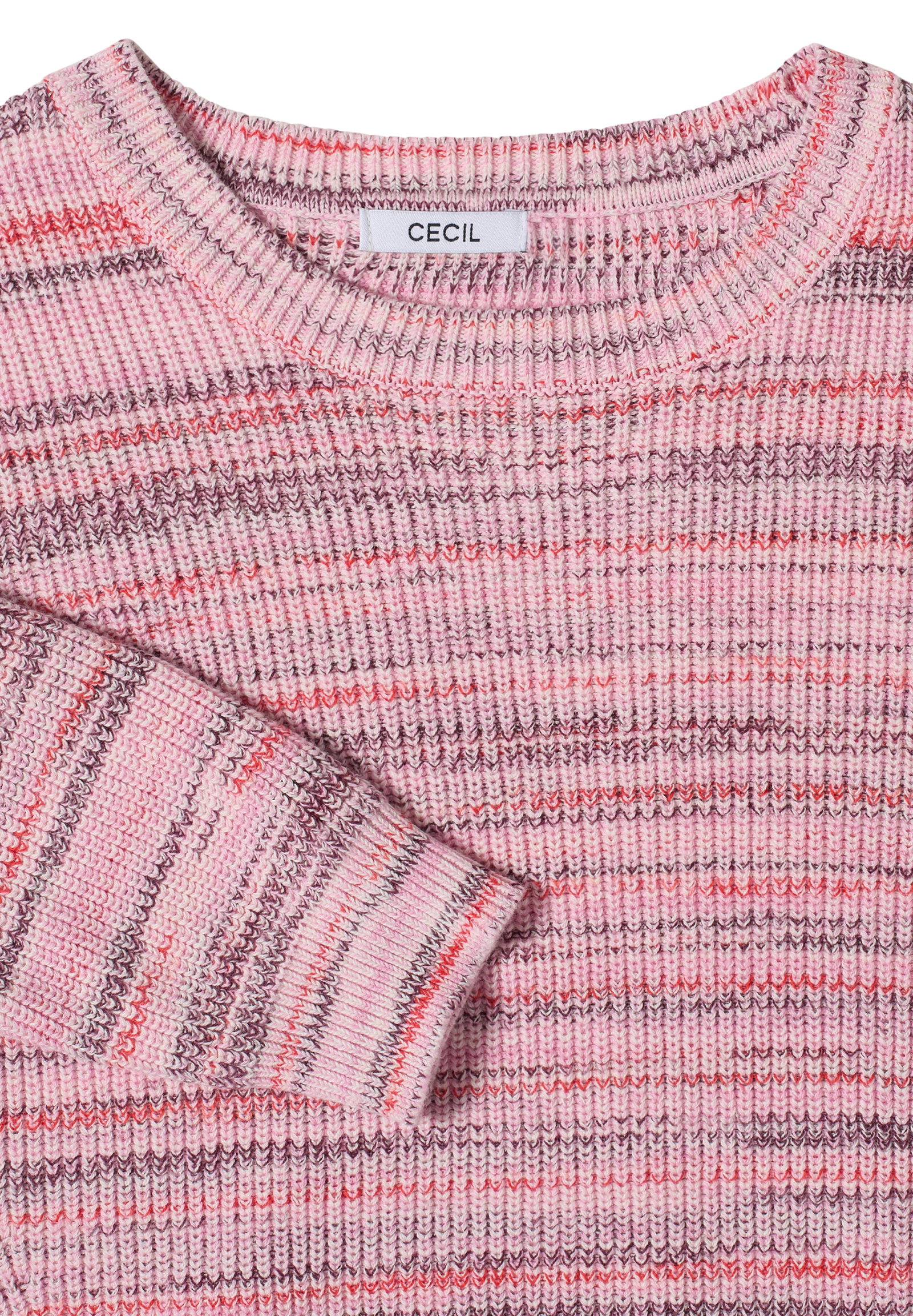 TOS Space dye mouliné, flame red #2