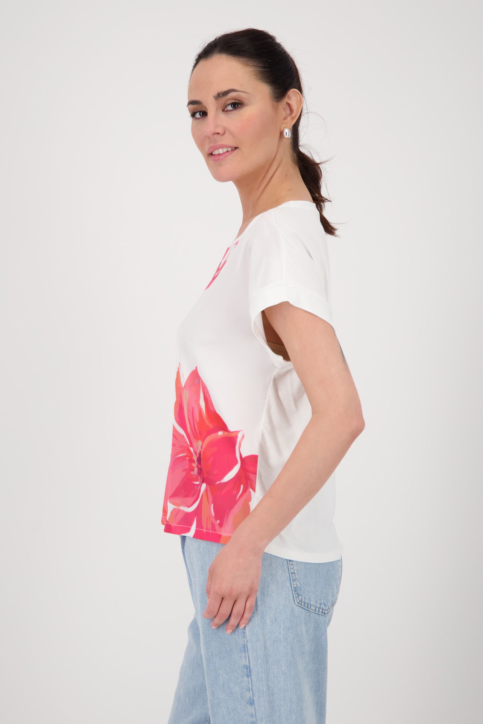 Monari |  Bluse, cream | 42