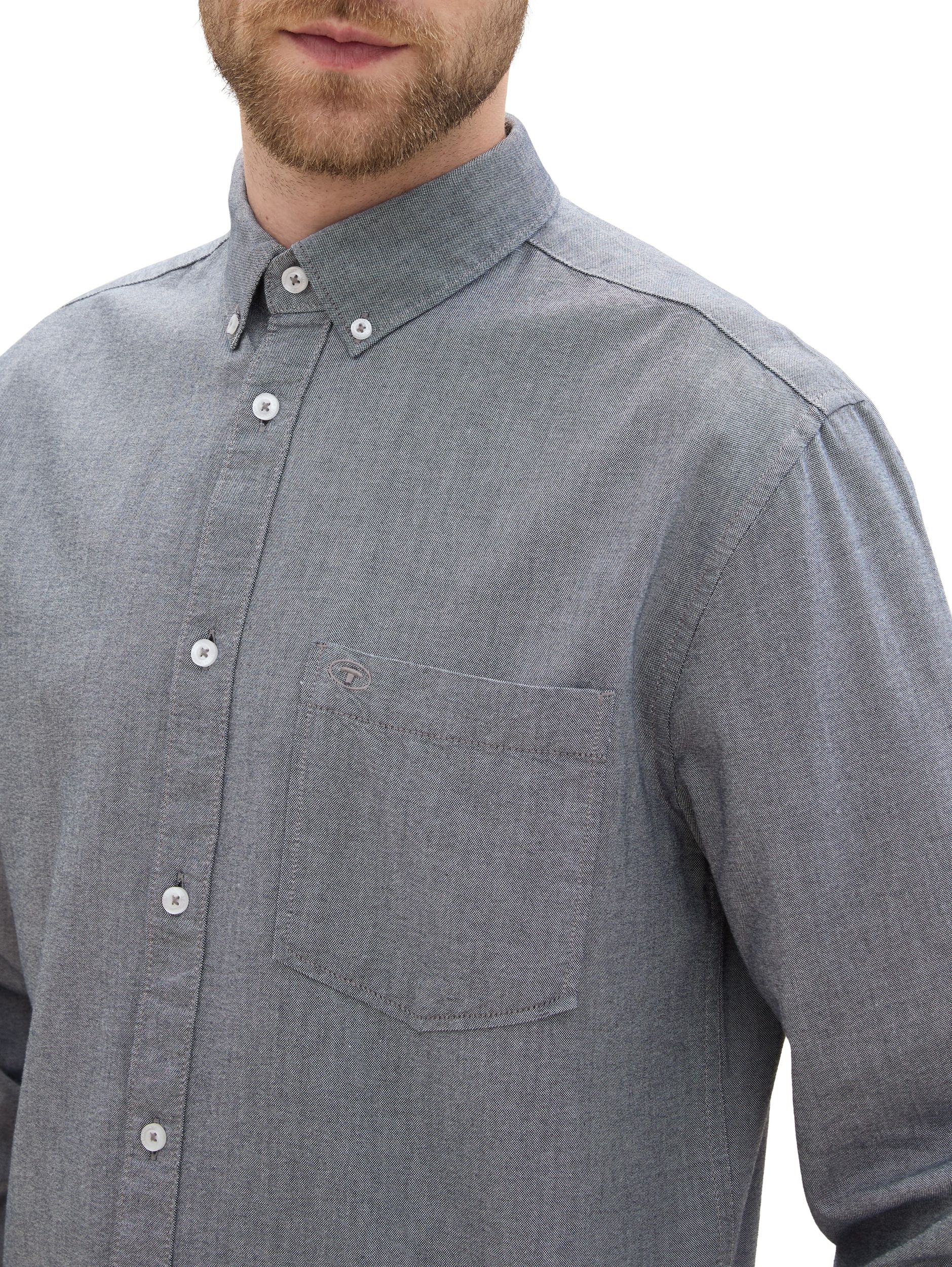 Tom Tailor |  Tom Tailor Hemd Regular Fit  | L | navy chambray