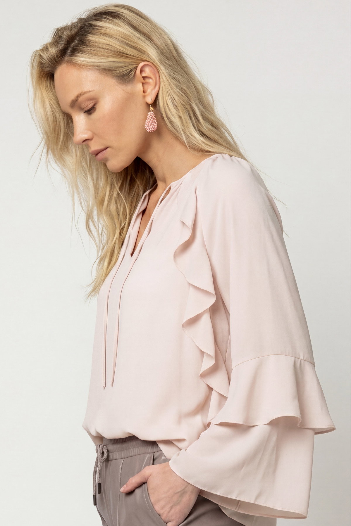 Bluse, rosewater #3