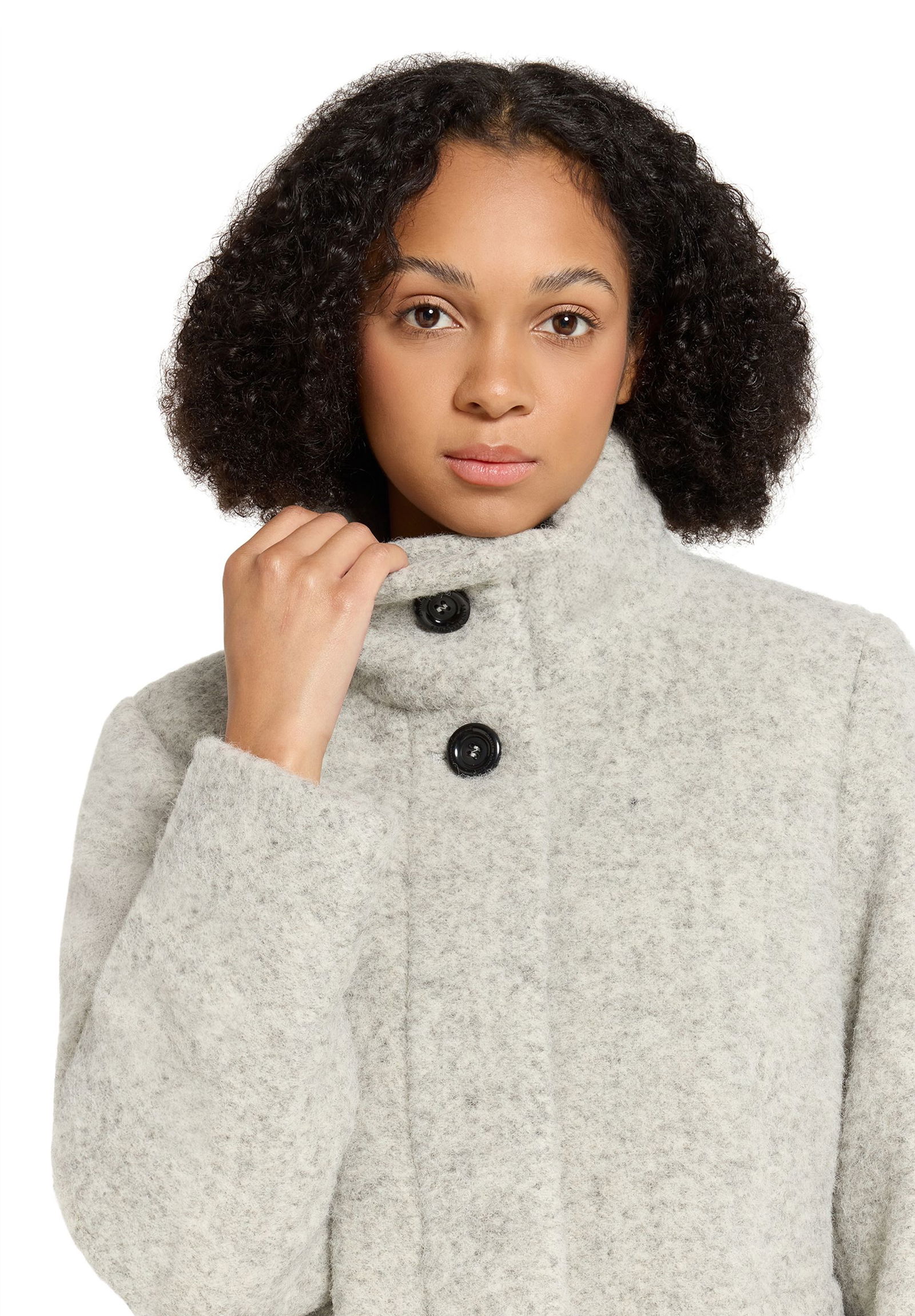 Saint Jacques | Saint Jacques Wolljacke | 36 | light silver melange