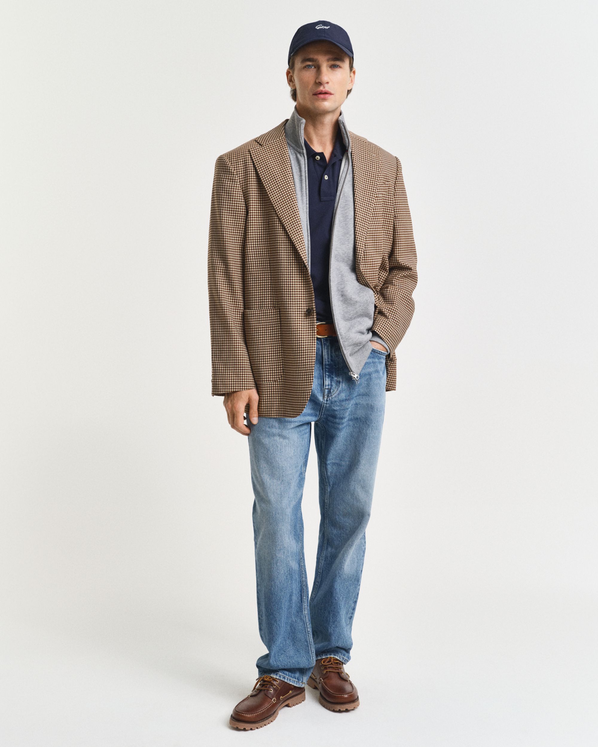 Gant |  Gant Sweatjacke "Shield" | XXXL | grey melange