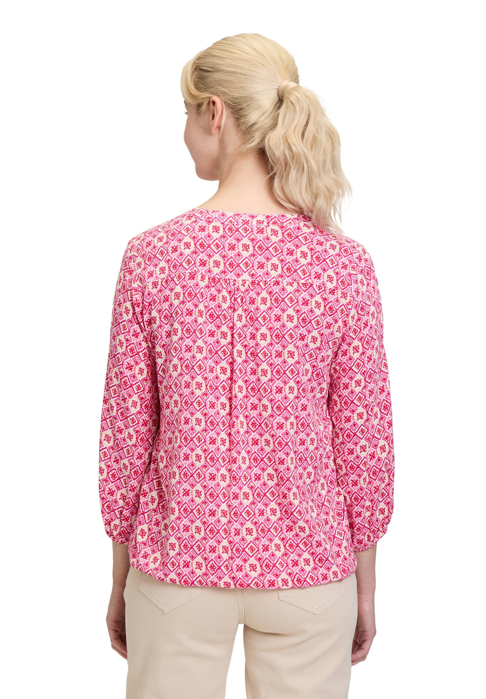 d52189fc09e664e165e6dcf3bbeea4df Cartoon | Cartoon Druckbluse | 46 | pink/rosa