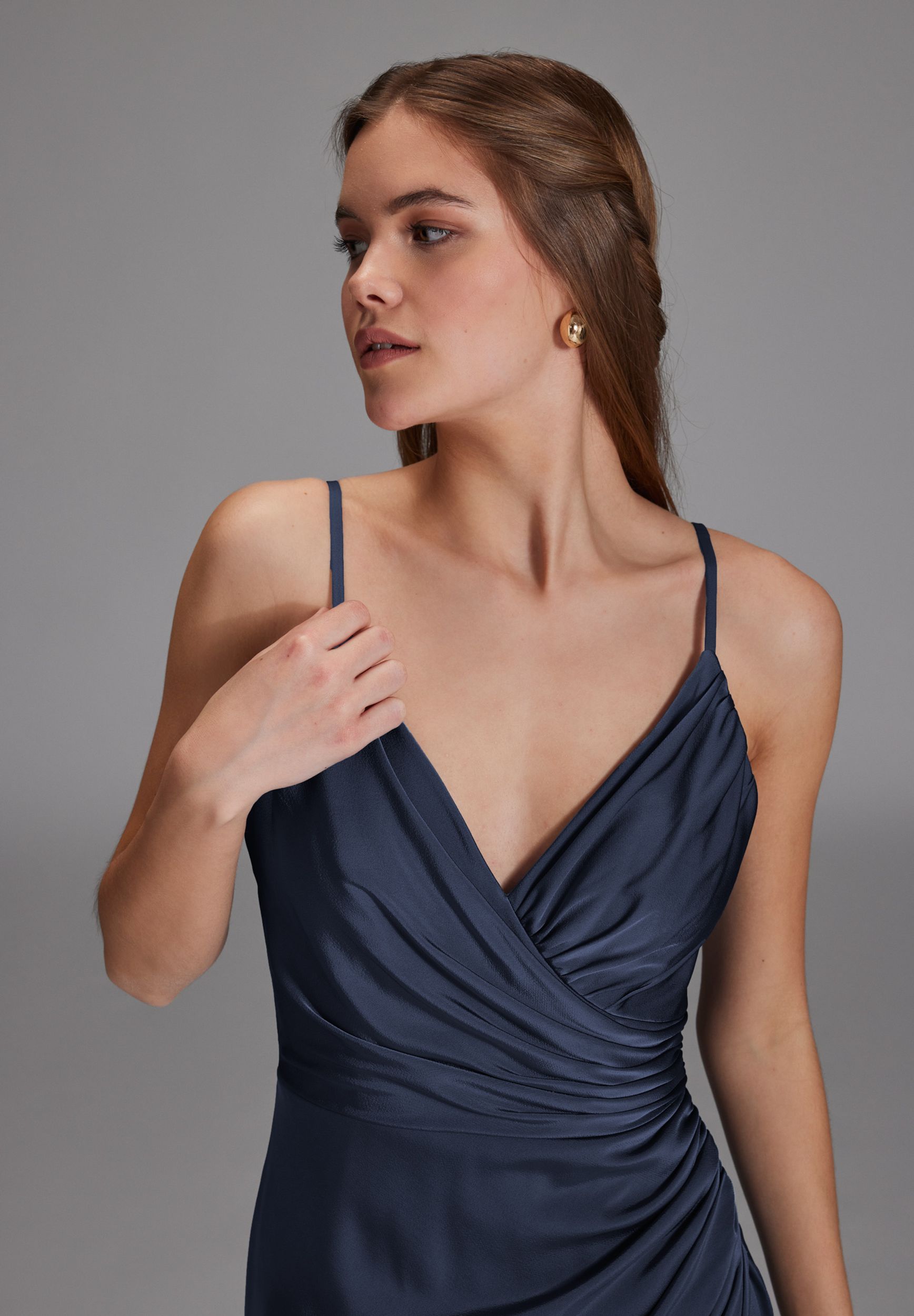 Hey Kyla |  Hey Kyla Langes Kleid  | 42 | navy