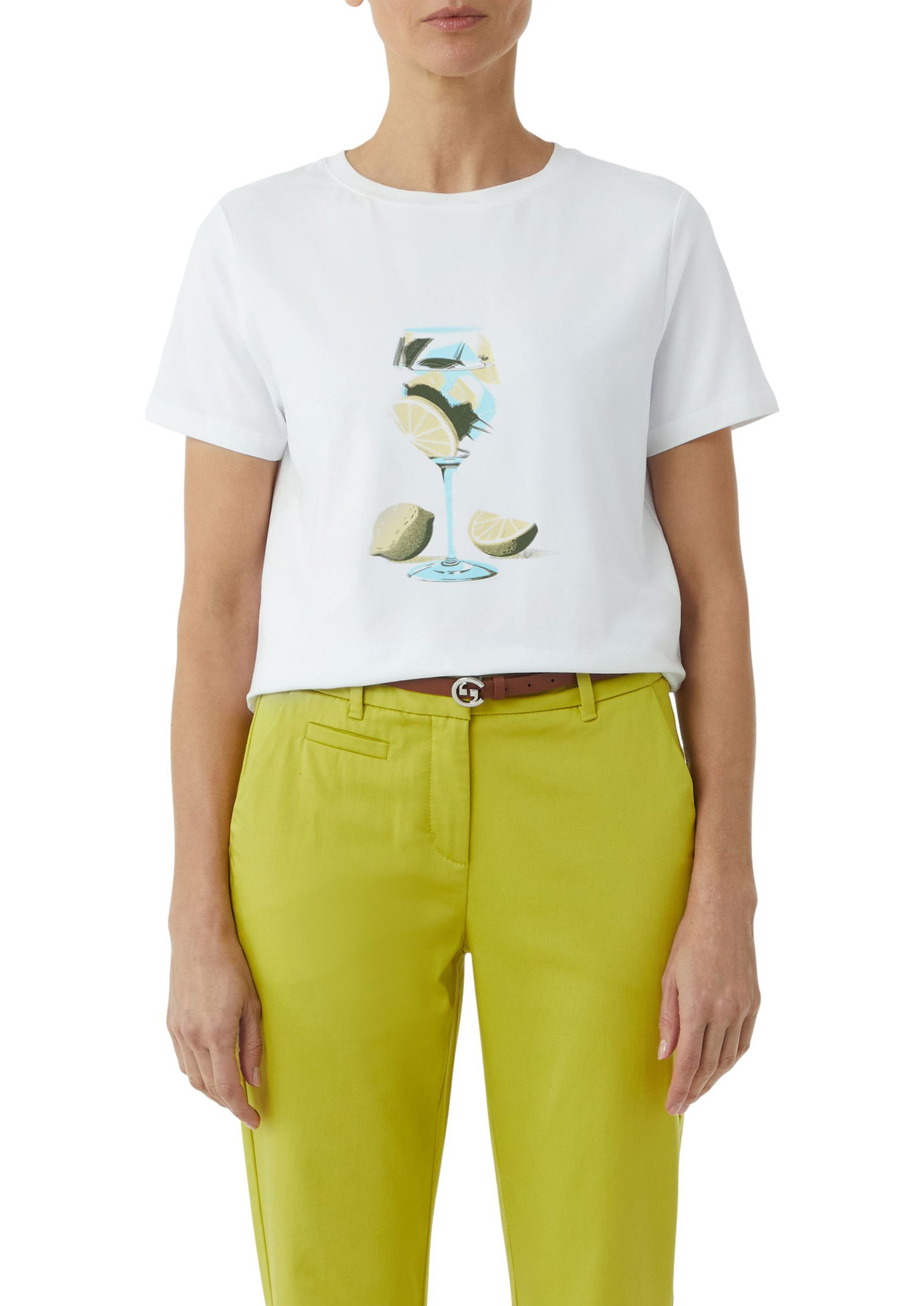 Comma |  T-Shirt | 44 | weiß