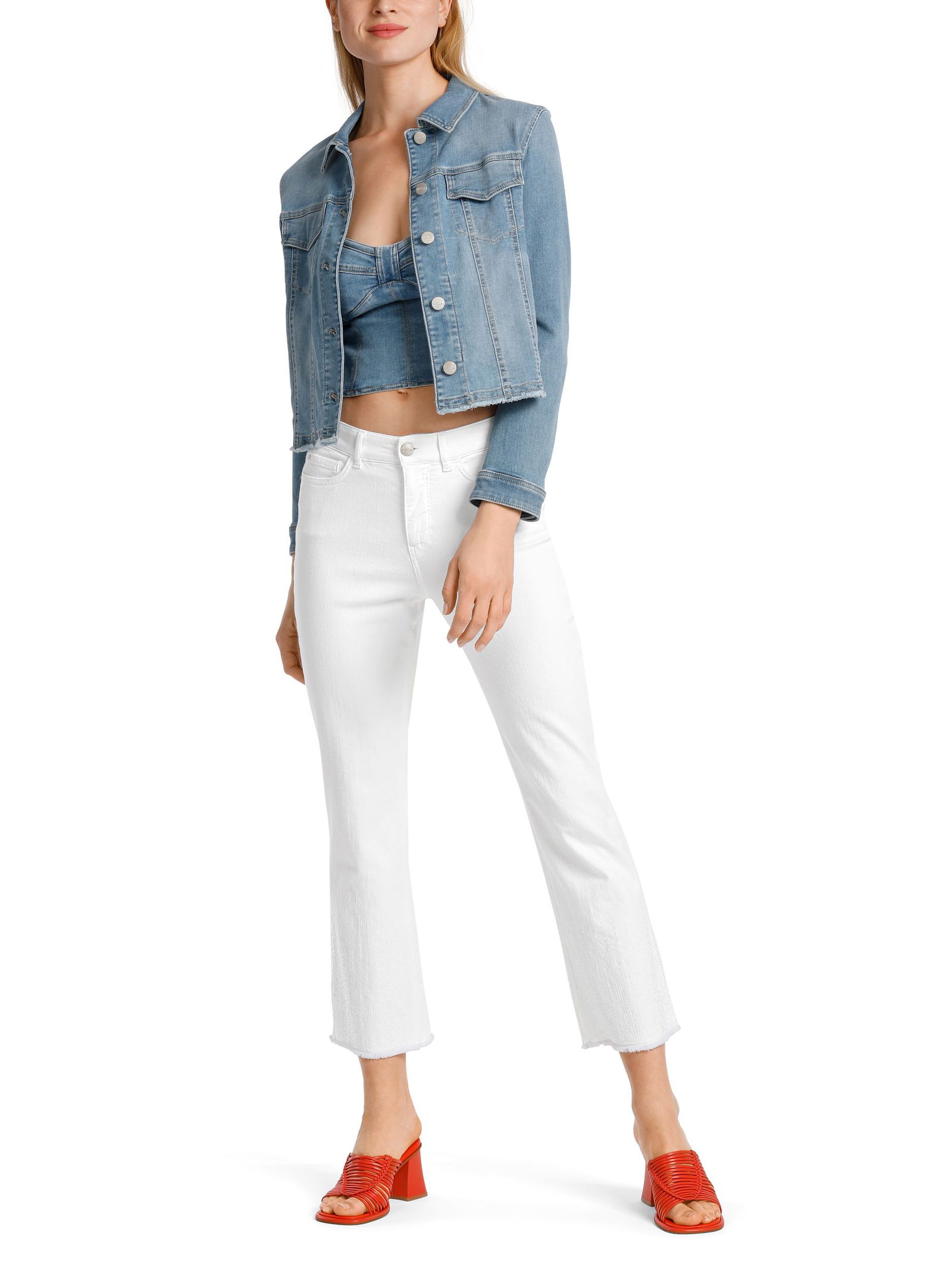 375ec0981d15ca40ada98a56a3025cea Marc Cain Pants | Marc Cain Pants 7/8-Jeans | 42 | white