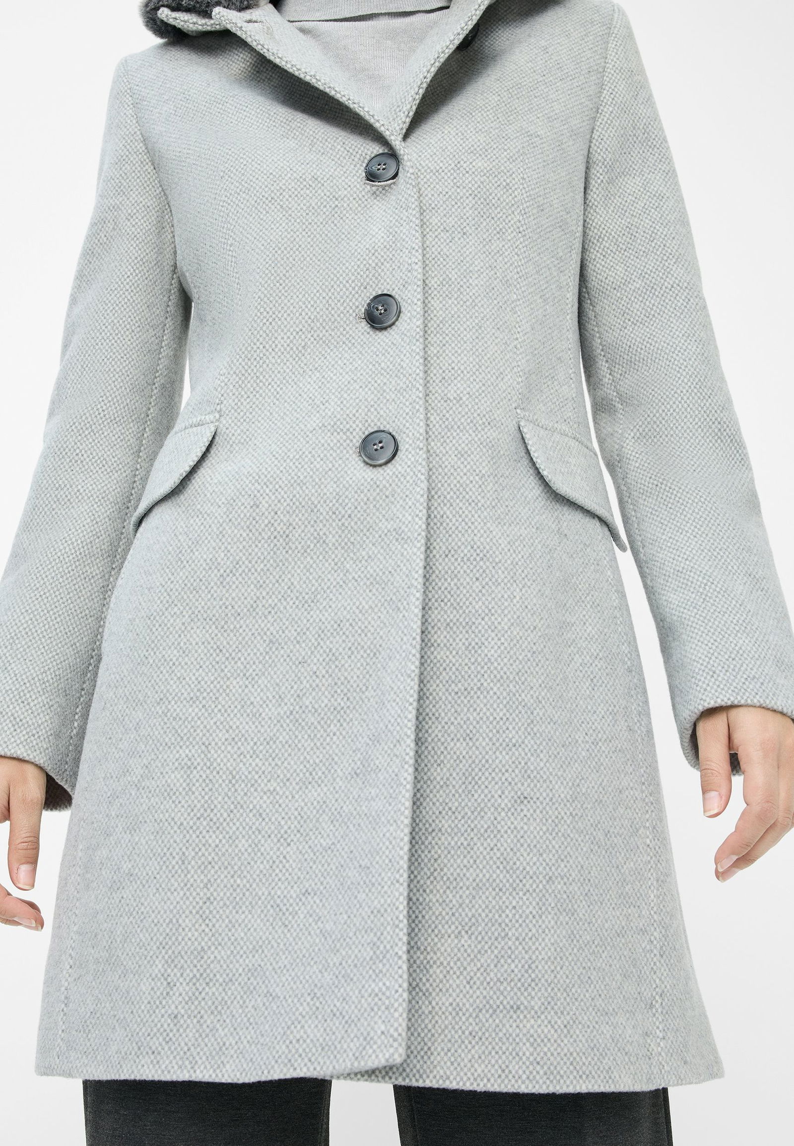 Fuchs & Schmitt |  Fuchs & Schmitt Wollkurzmantel  | 48 | 11507_7020