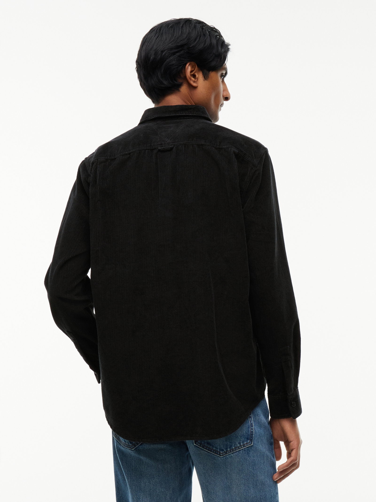 TJM RLX CORDUROY SHIRT EXT, BLACK #4