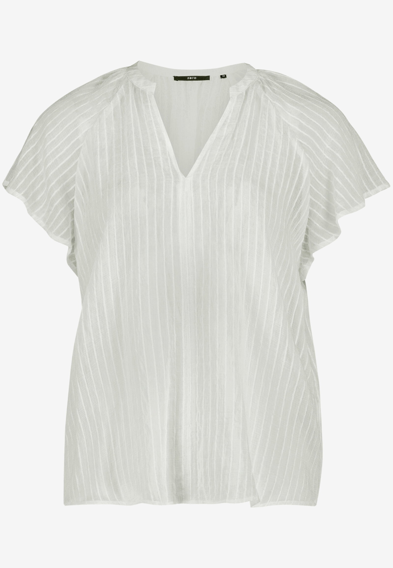 Bluse Lang 1/2 Arm, Offwhite #1