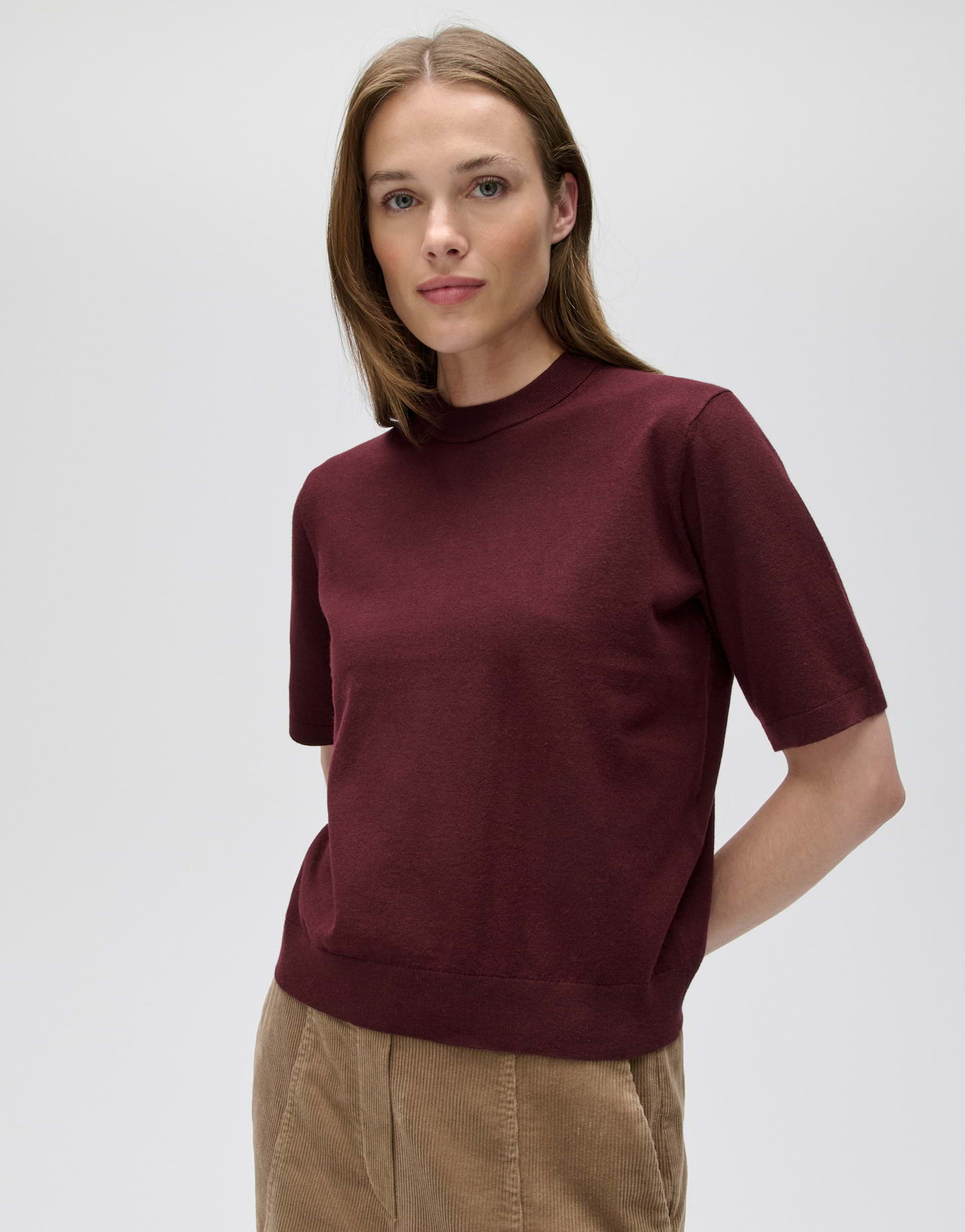 Opus kurzärmelige Strickpullover Pimsi #2